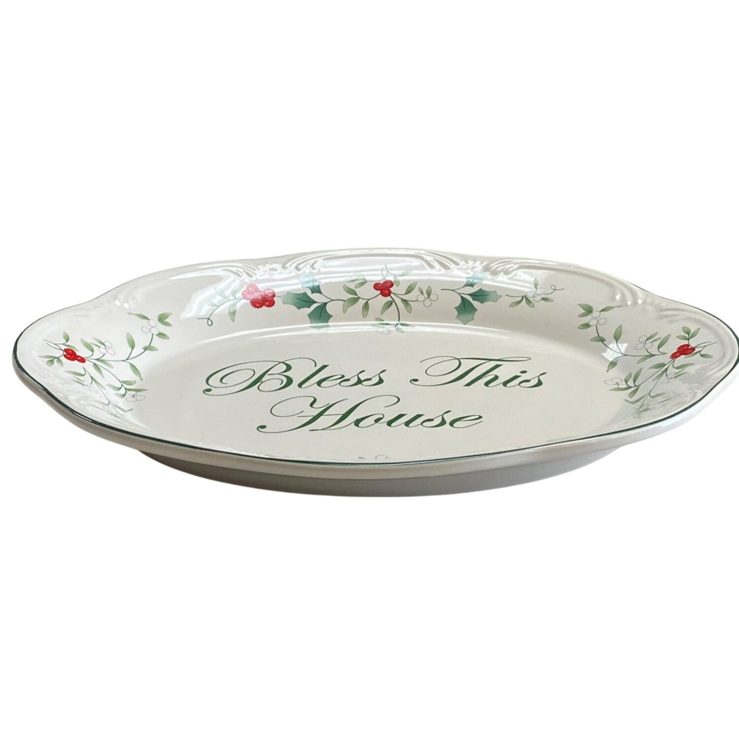Pfaltzgraff Bless This House Platter