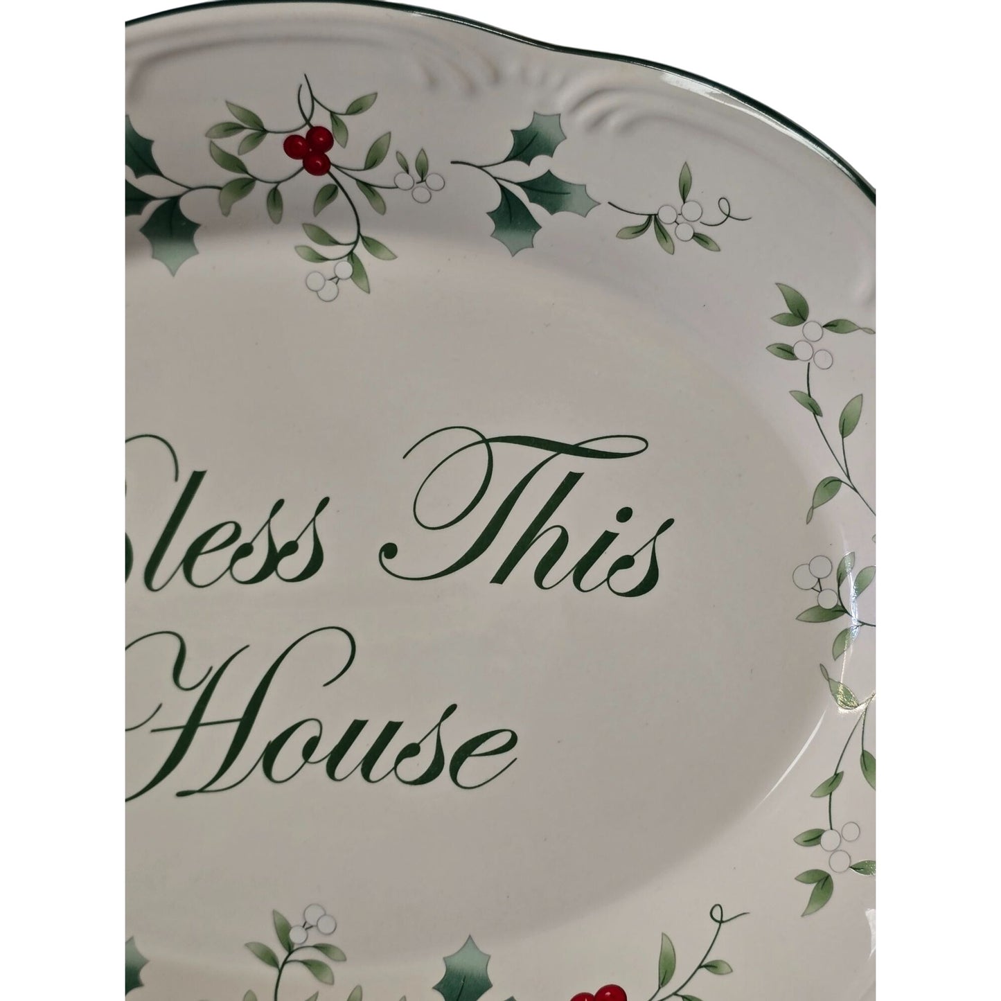 Pfaltzgraff Bless This House Platter