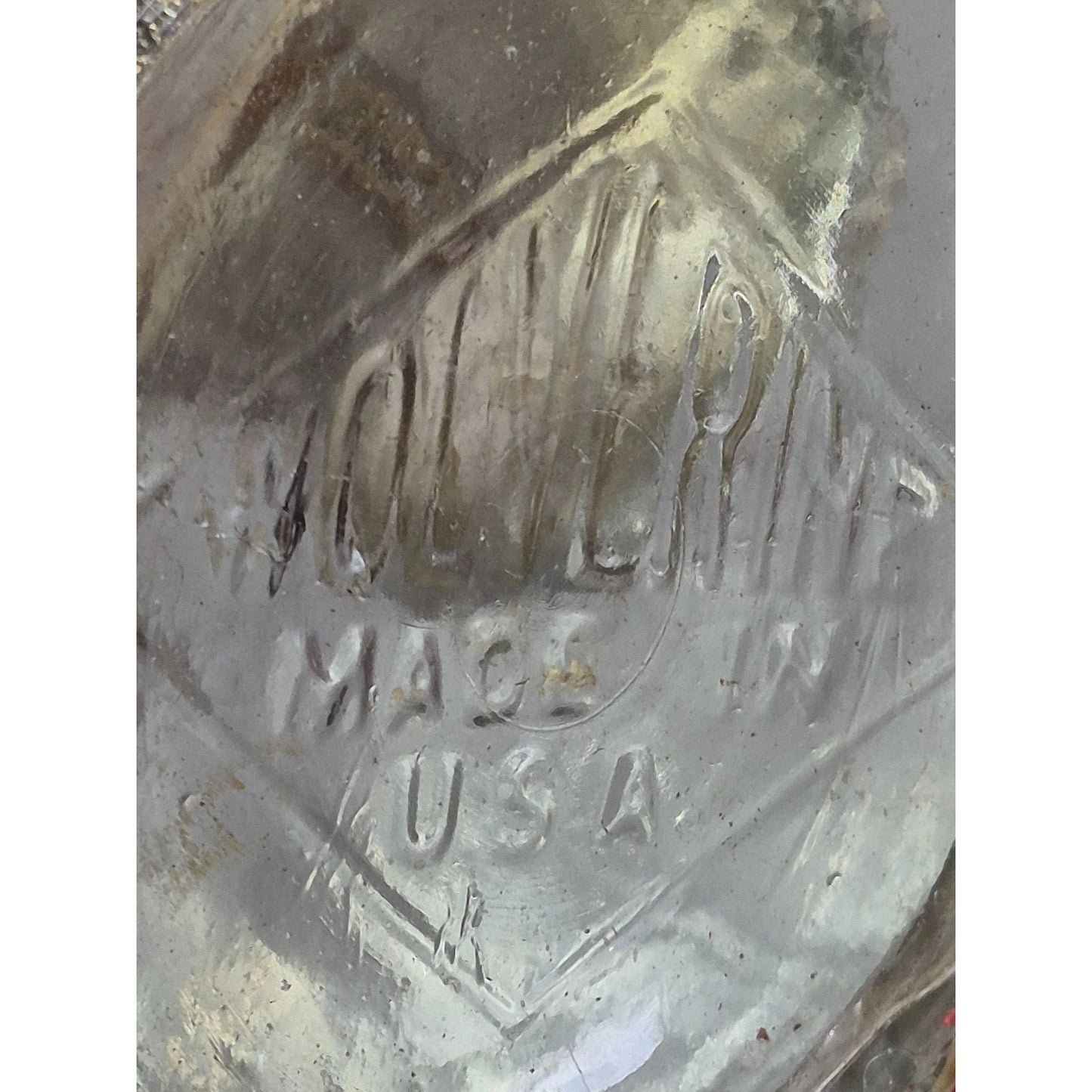 Wolverine Red Metal Toy Washing Machine – 1930s–50s – Glass Jar