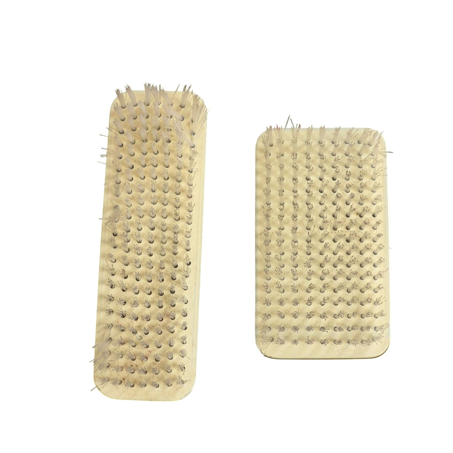 Vintage Art Deco Hairbrush Brush Set Vanity Style Gold Red Inlay