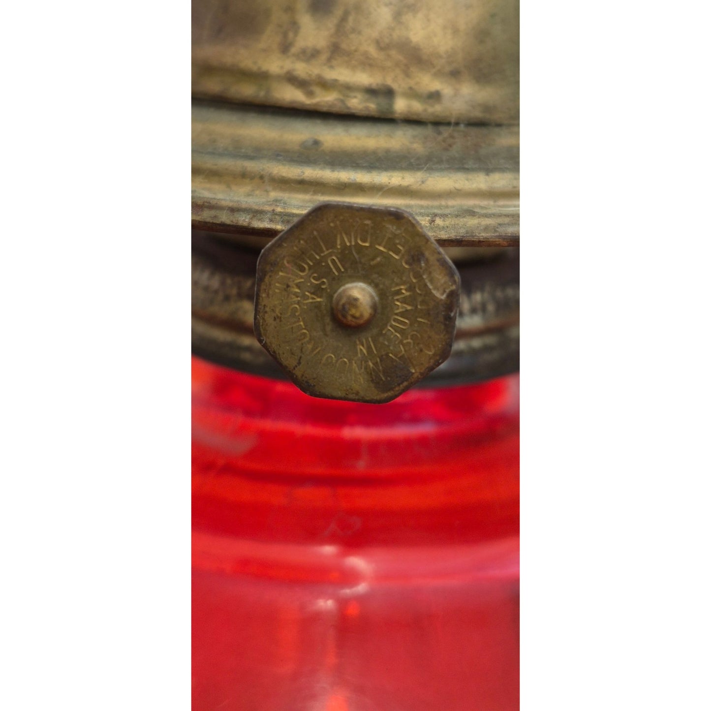 P & A Dorset Thomaston CT Hurricane Oil Lamp Wall Bracket