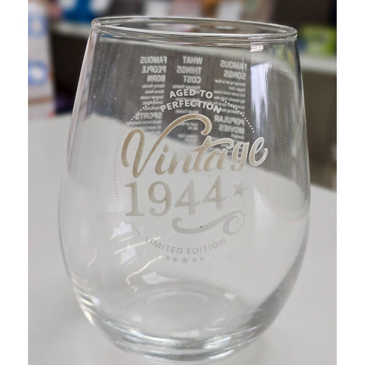 1944 Stemless Wine Glass
