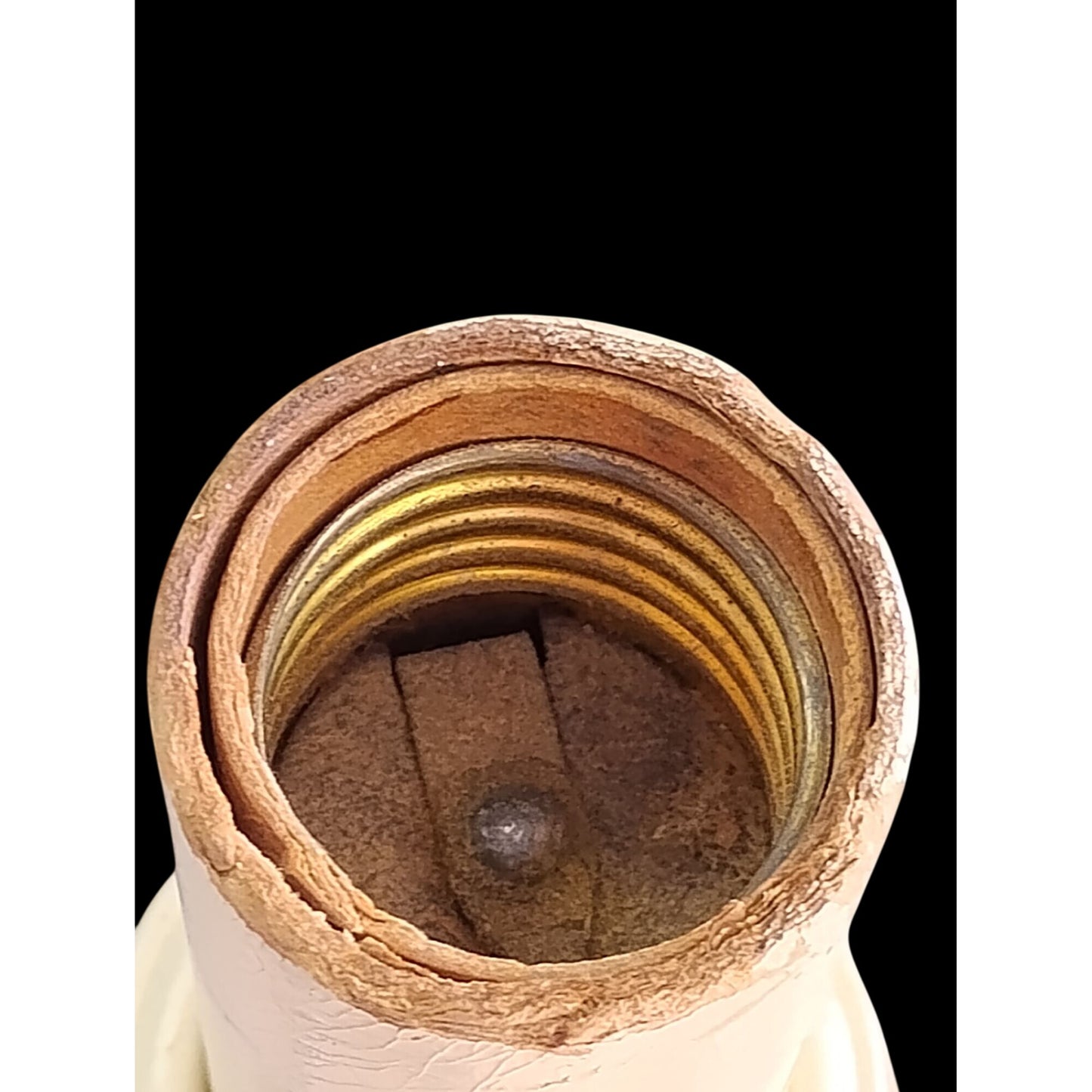 Vintage Cast Iron Torchiere Floor Lamp Three Candelabra Arms 63"