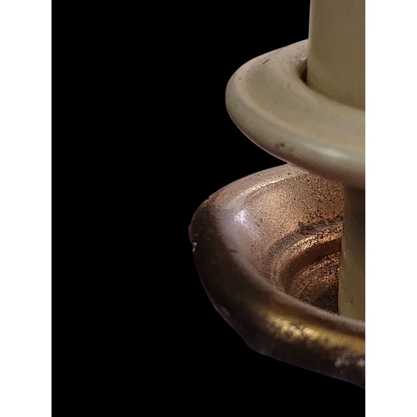 Vintage Cast Iron Torchiere Floor Lamp Three Candelabra Arms 63"