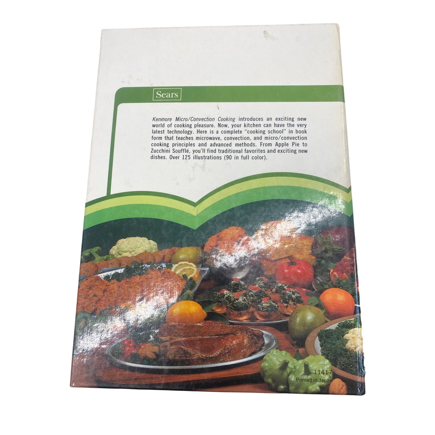 Kenmore Micro/Convection Cooking Cookbook 1981 Illustrated Spiral Bound