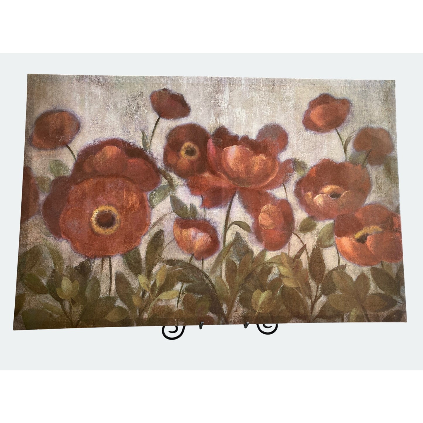Red Poppies Canvas Wall Art