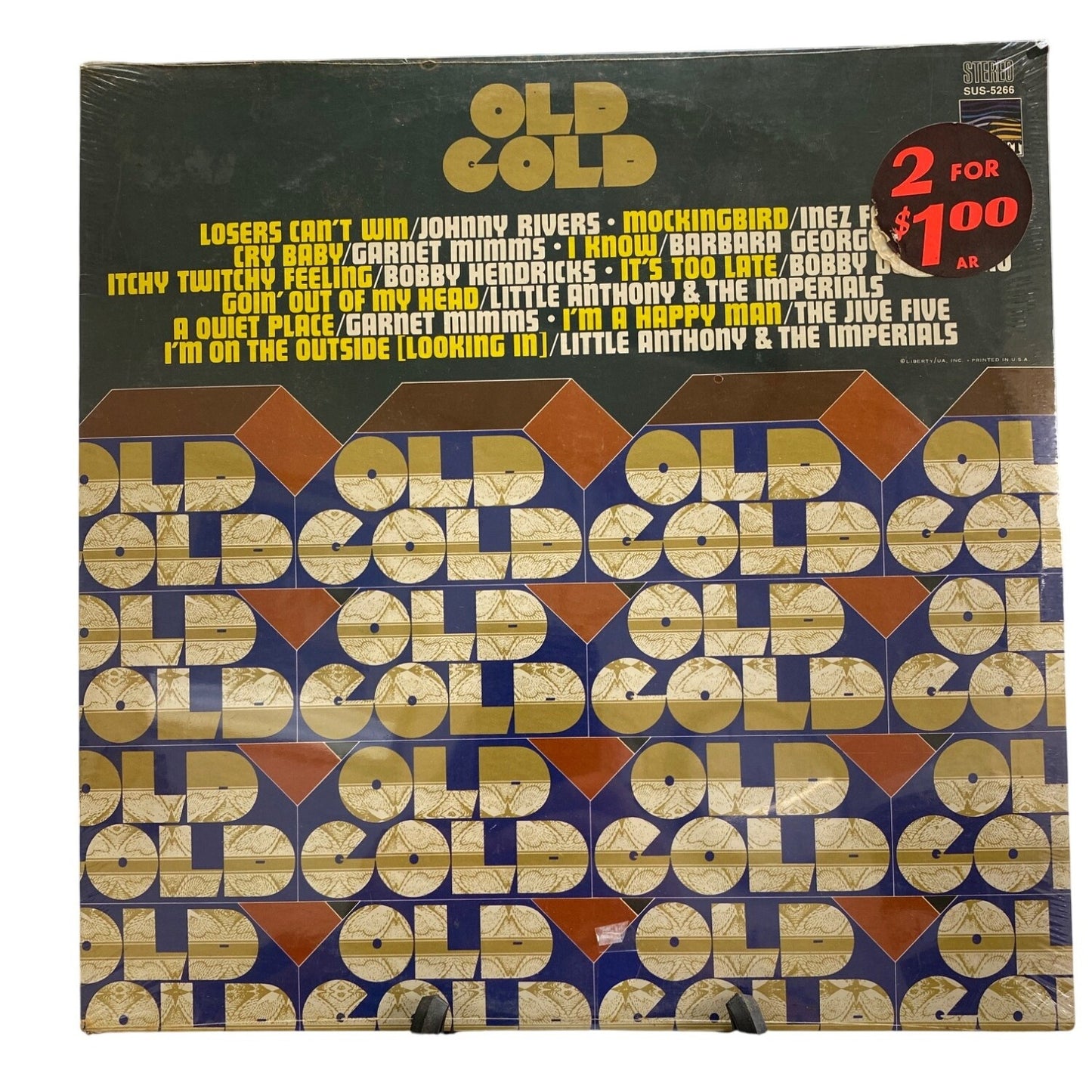 Old Gold Vinyl Record Various Artists Sealed