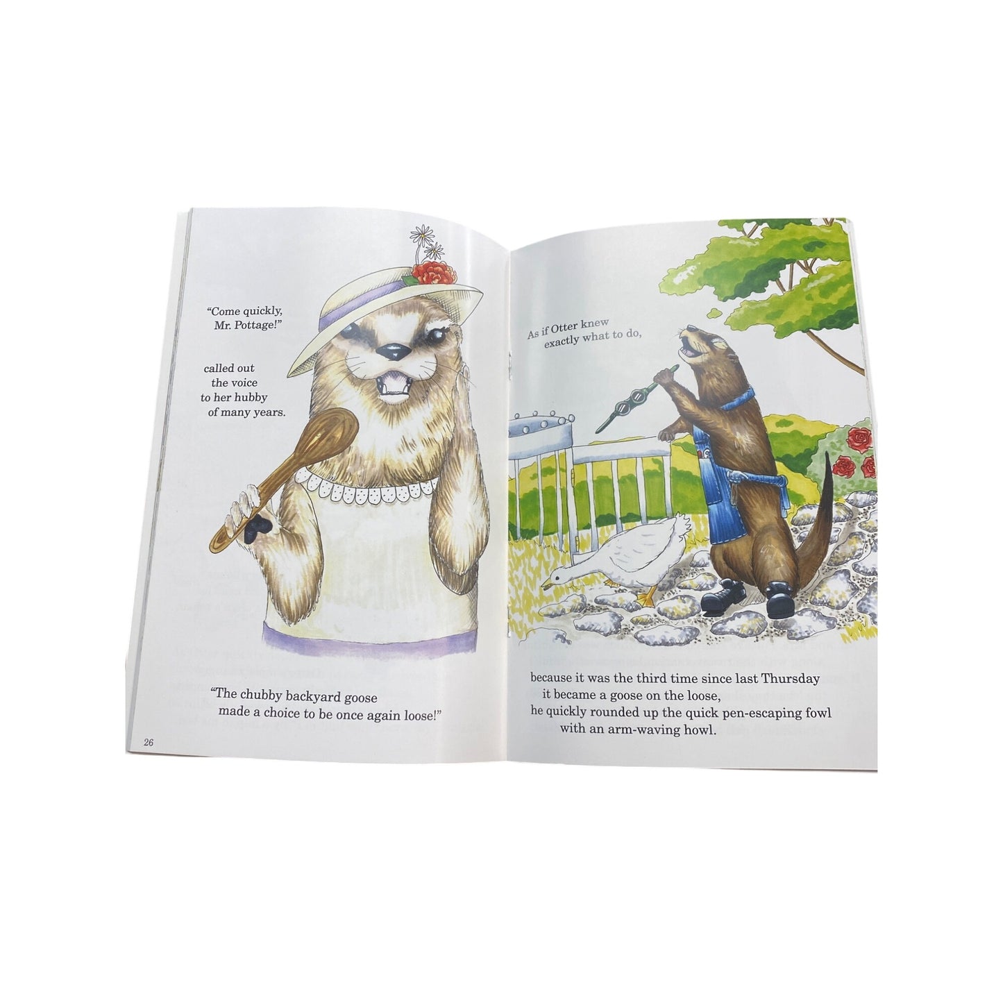 Otter Pottage Childrens Book By Brian Garrison & Tanya Piatz Paperback Illustrated Storybook