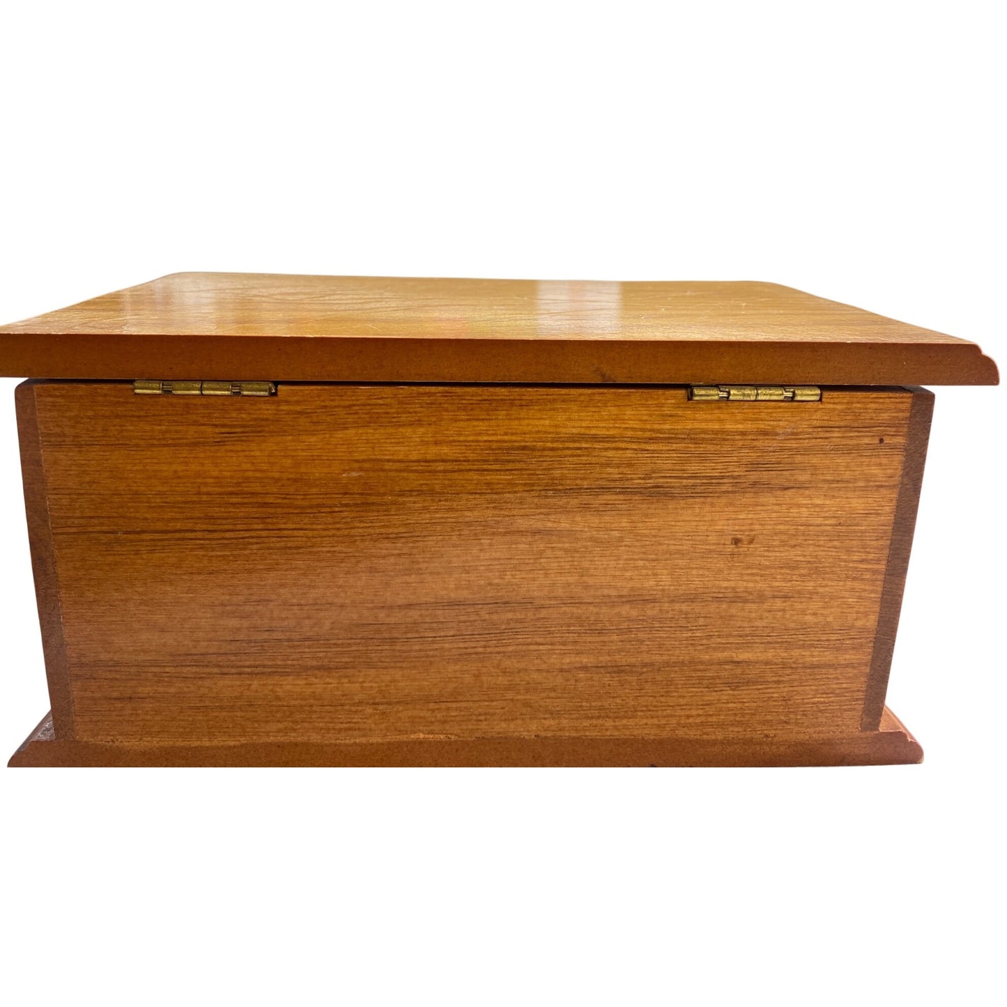 Vintage Wooden Jewelry Box
