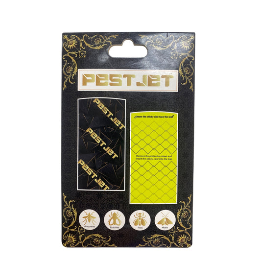 Pest Jet Fly Trap Glue Cards 4 Replacement Cards