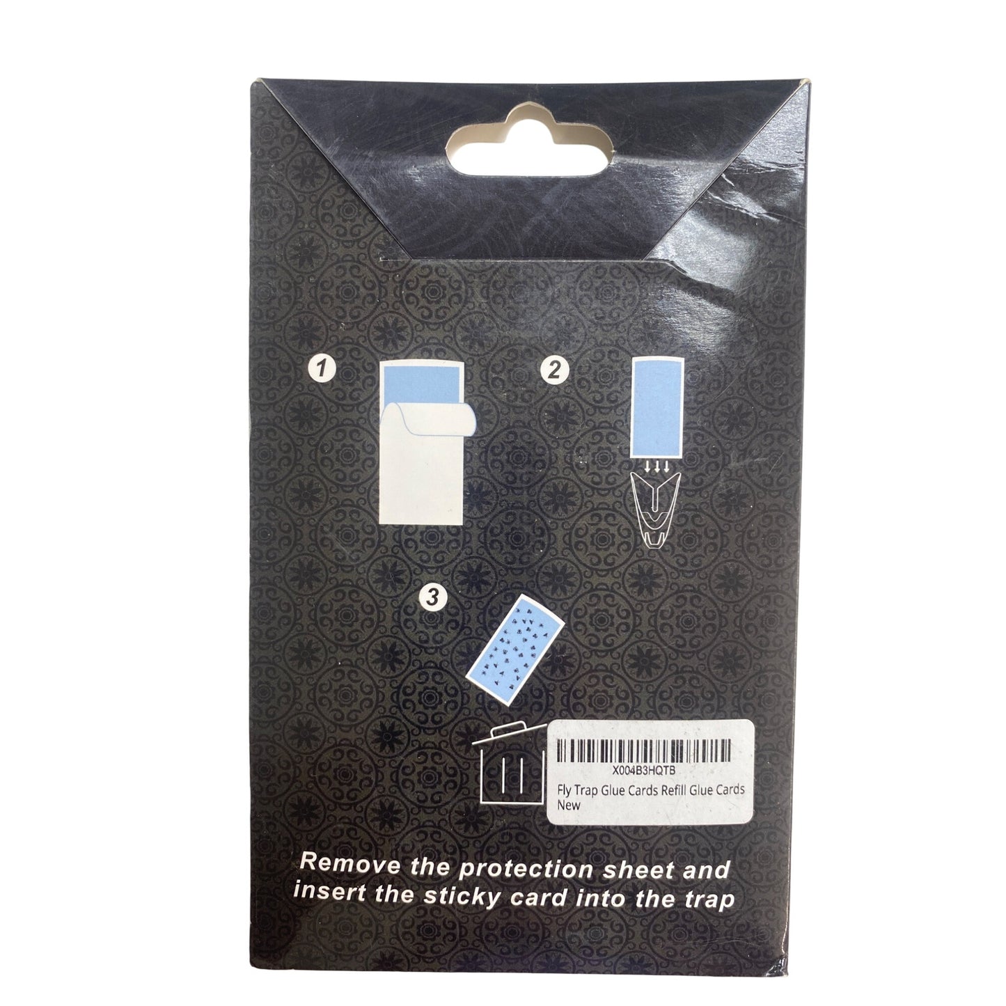 Pest Jet Fly Trap Glue Cards 4 Replacement Cards