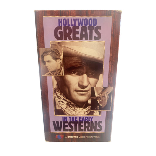 Hollywood Greats In The Early Western Classics 3 VHS Set Questar Video Presentation
