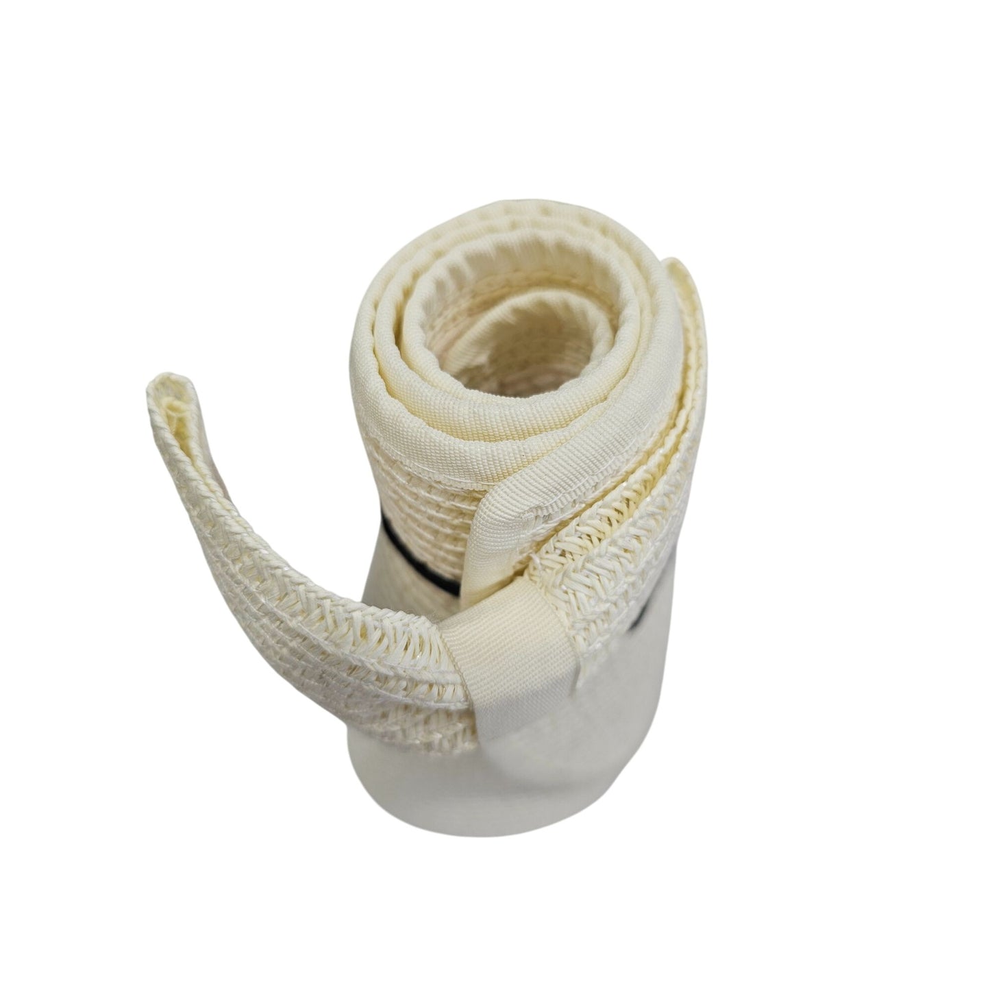 Wide Brim Womens Sun Visor Hat With Bow Detail In Ivory