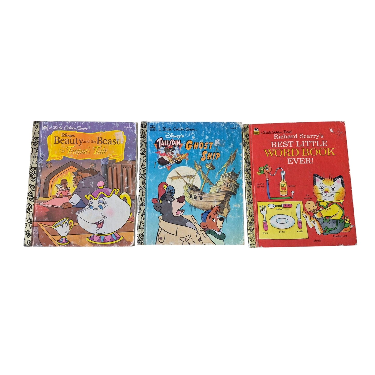 Vintage Little Golden Book LOT 3