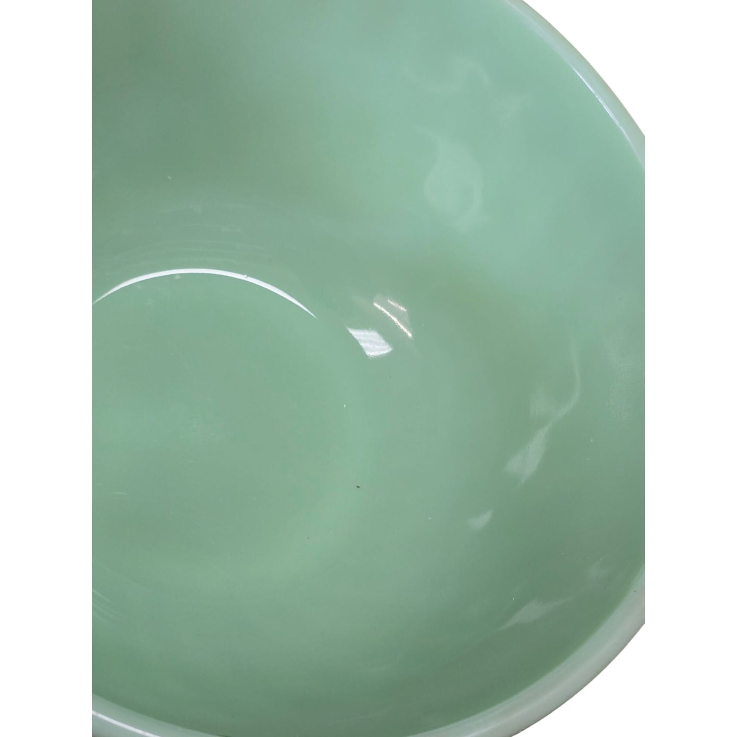 Vintage Fire-King Jadeite Swirl Mixing Bowl Set 3  Made In USA