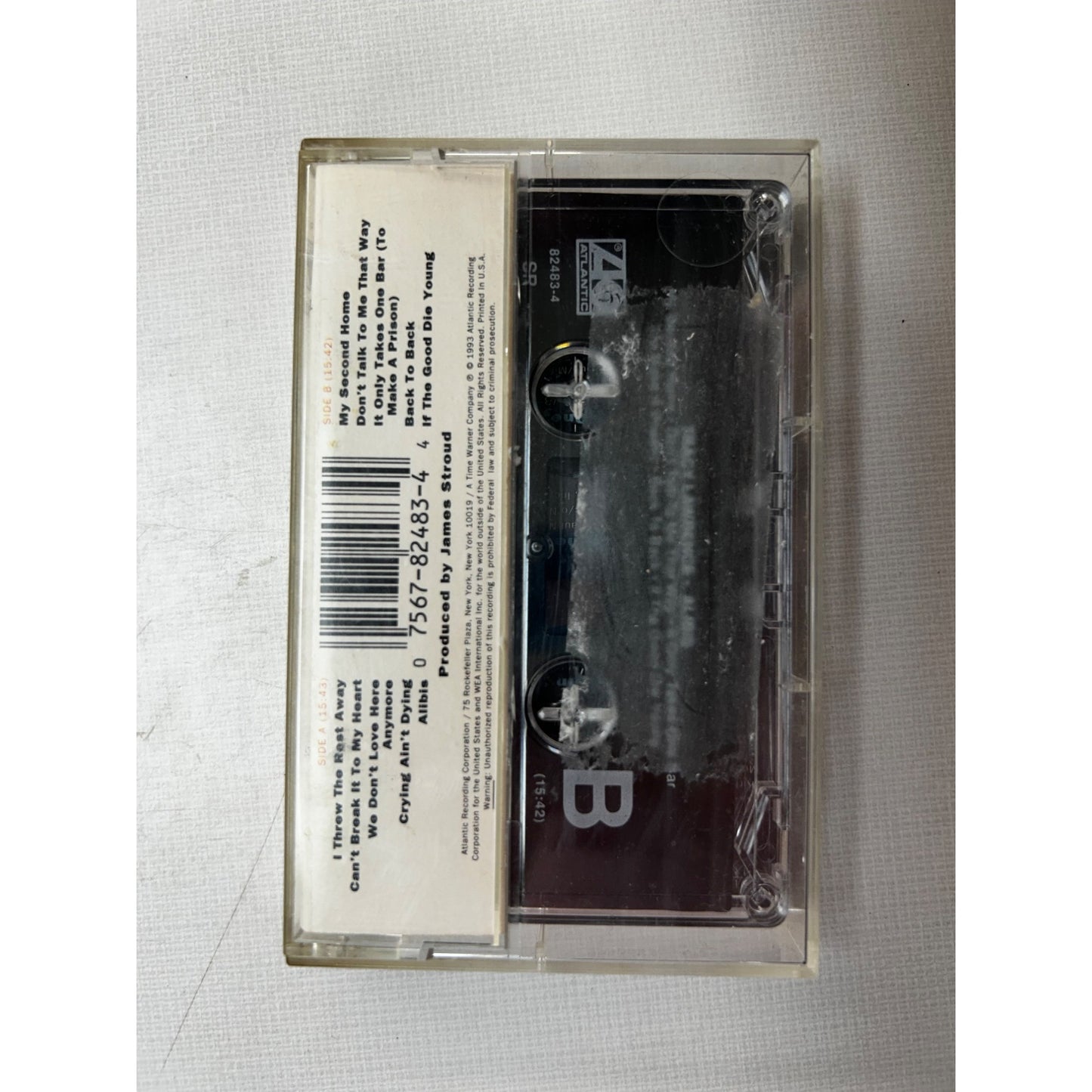 Set Of 4 Vintage Music Cassettes: Tracy Lawrence Willie Nelson Charlie McCoy & K.D. Lang