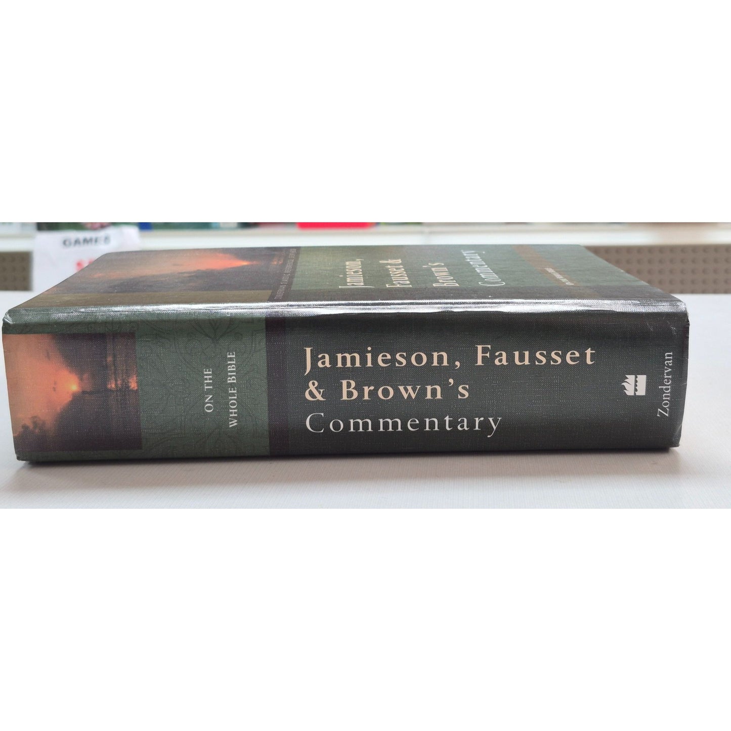 Jamieson Fausset & Browns Commentary On The Whole Bible Hardcover Zondervan Classic