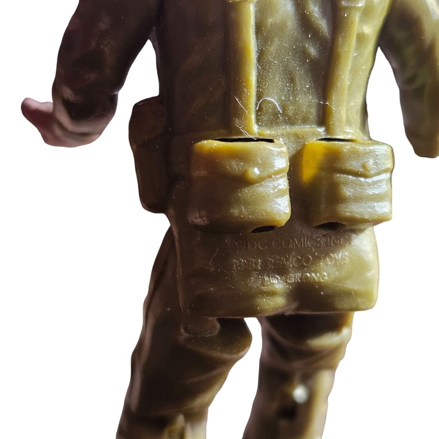 Vintage DC Comics REMCO 1981 Action Figure Soldier Toy 3.75" Military Collectible With Helmet & Gear