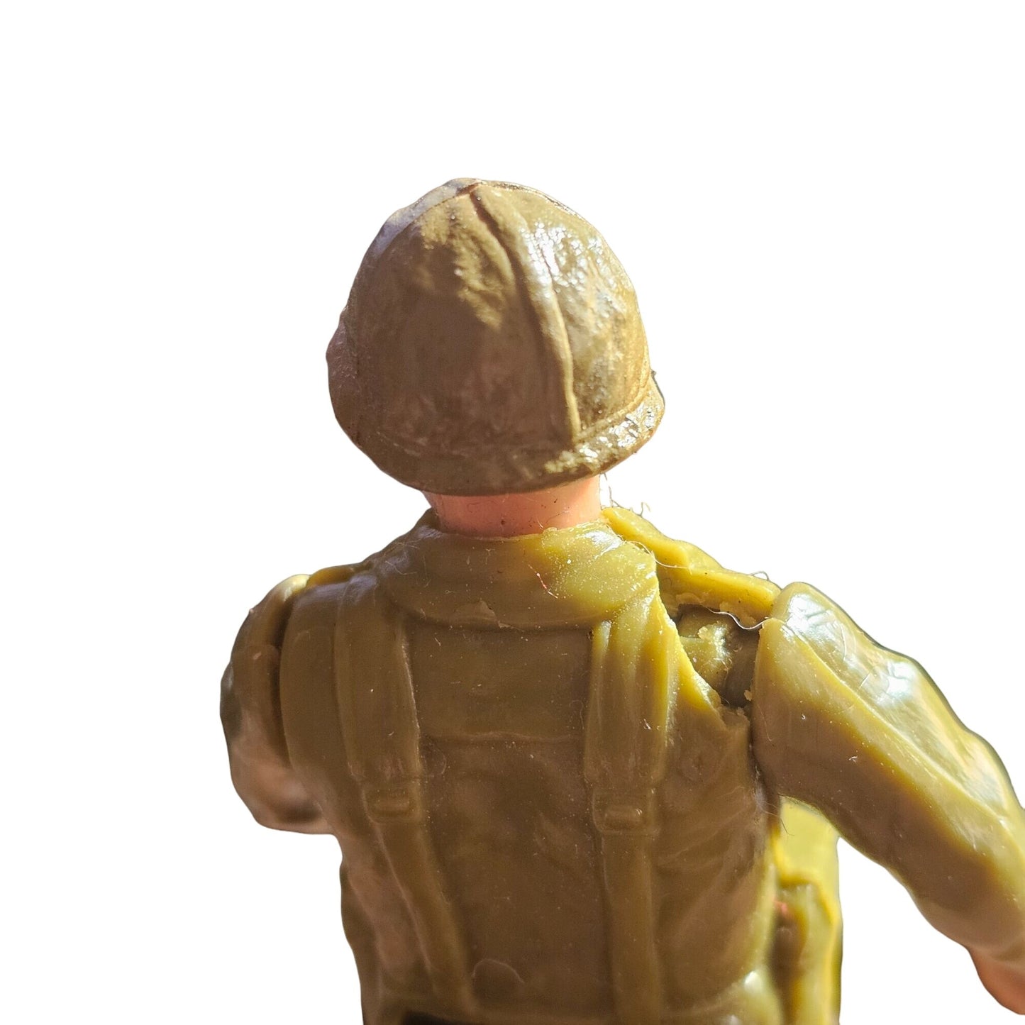 Vintage DC Comics REMCO 1981 Action Figure Soldier Toy 3.75" Military Collectible With Helmet & Gear