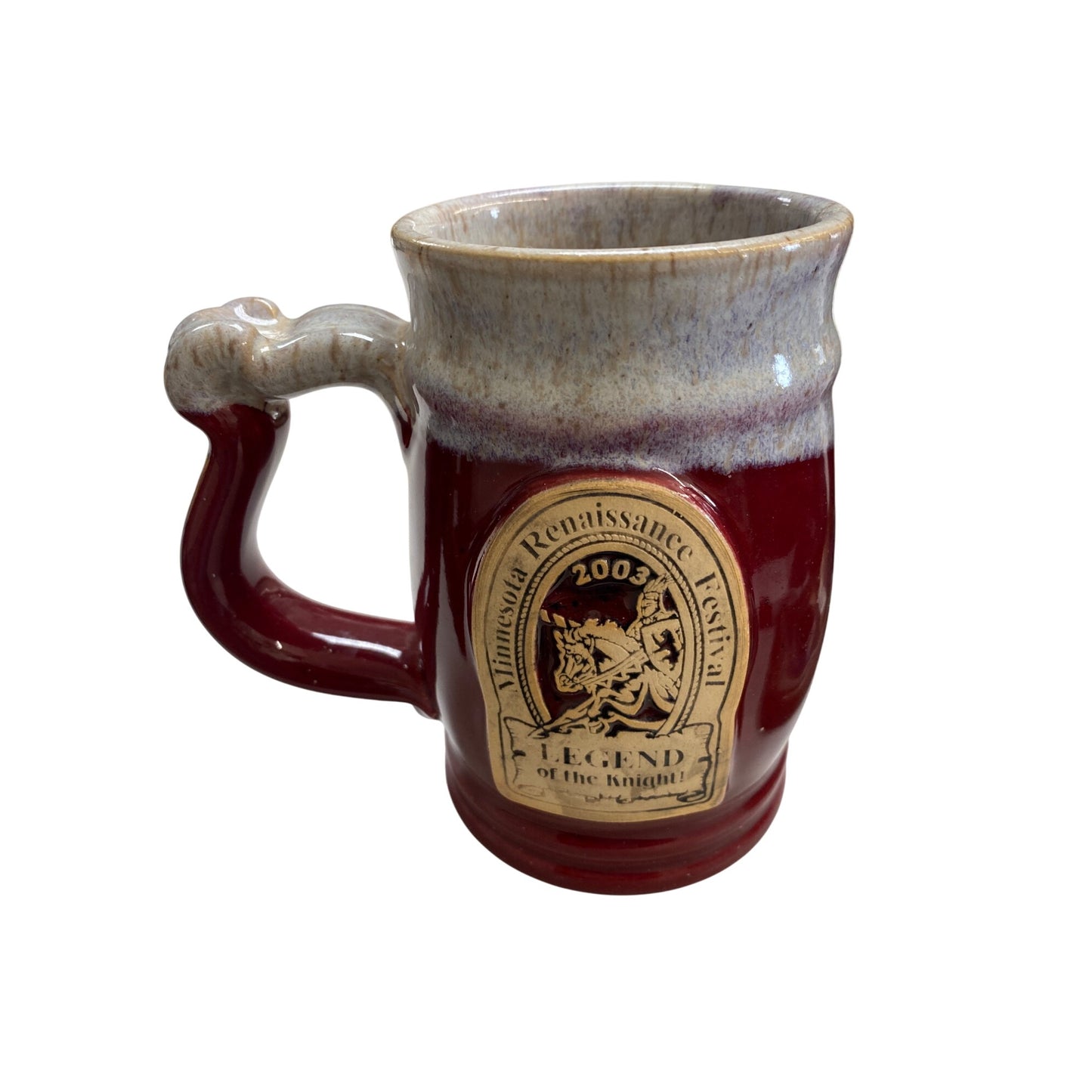 Minnesota Renaissance Festival 2003 Legend Of The Knight Ceramic Mug