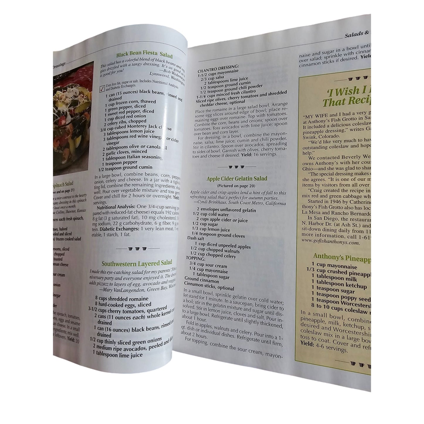 Taste Of Home 2003 Annual Recipes Cookbook