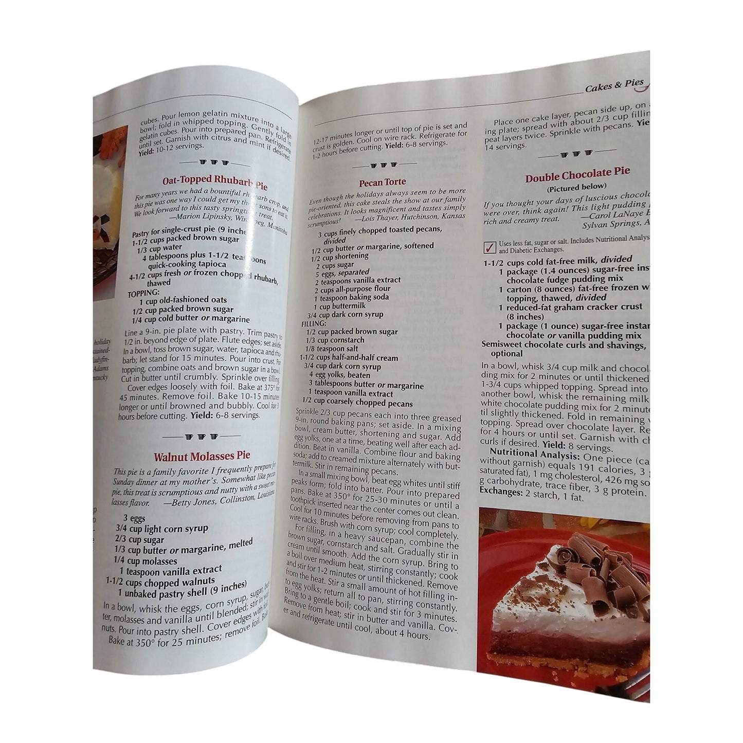 Taste Of Home 2003 Annual Recipes Cookbook