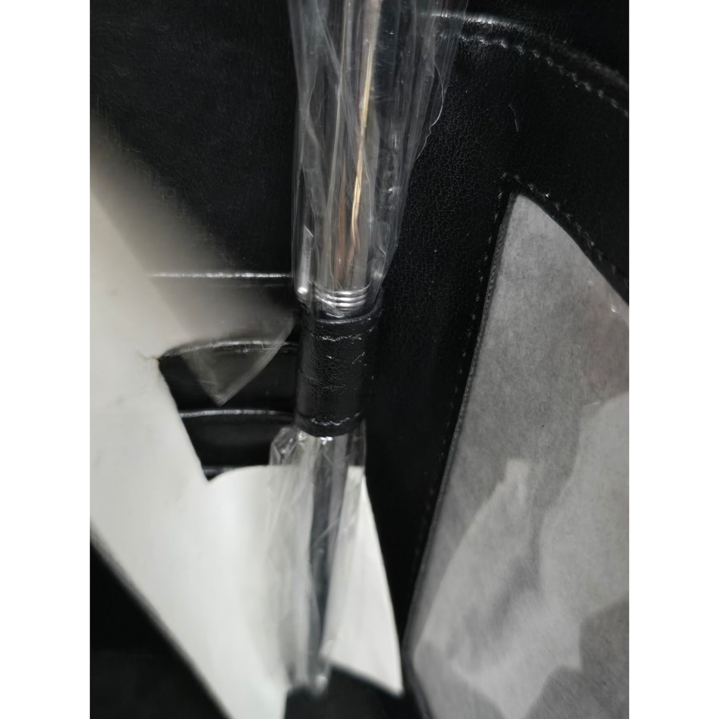 Buxton Crossbody Wallet Genuine LEATHER Organizer Clutch Credit Card Black Trifold