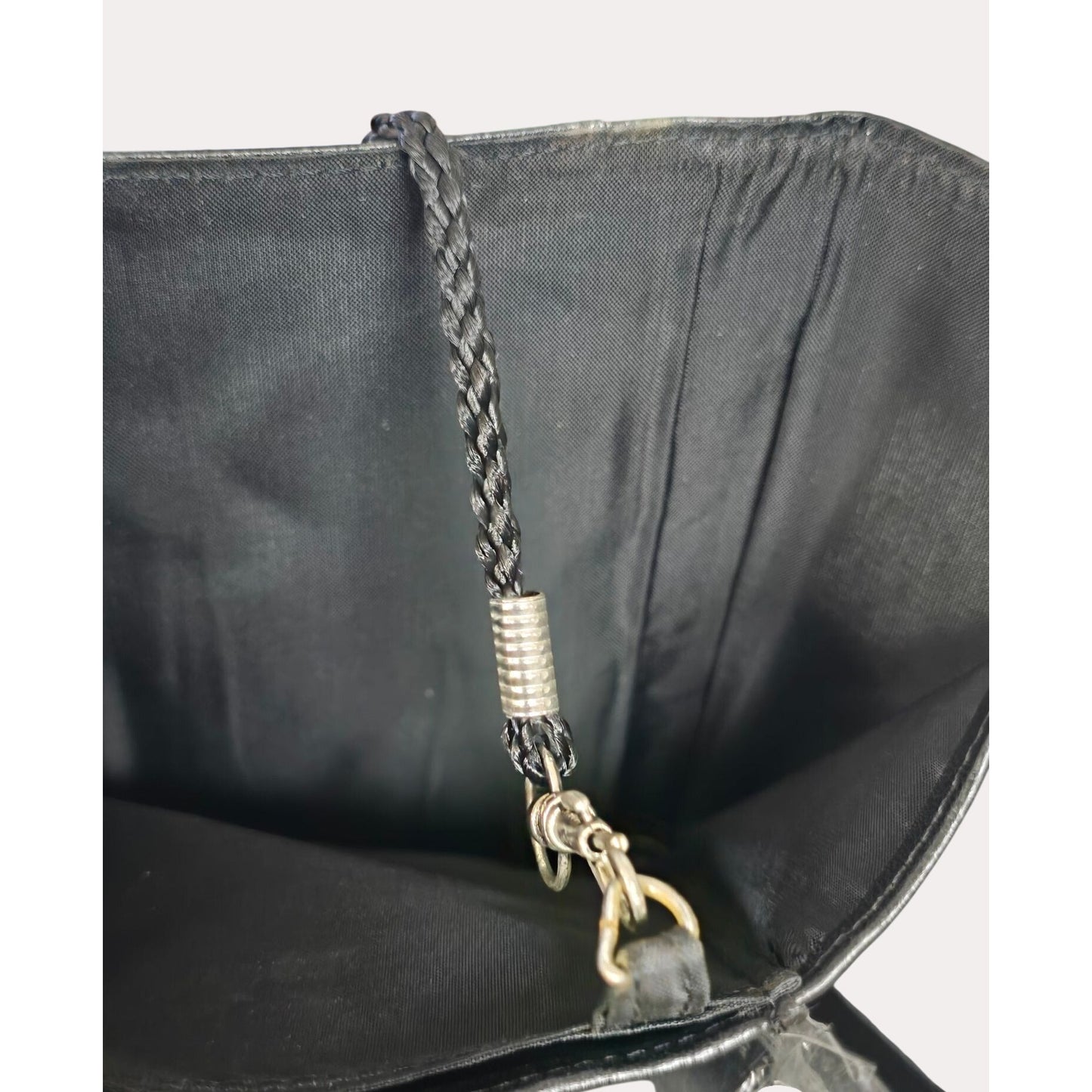 Buxton Crossbody Wallet Genuine LEATHER Organizer Clutch Credit Card Black Trifold