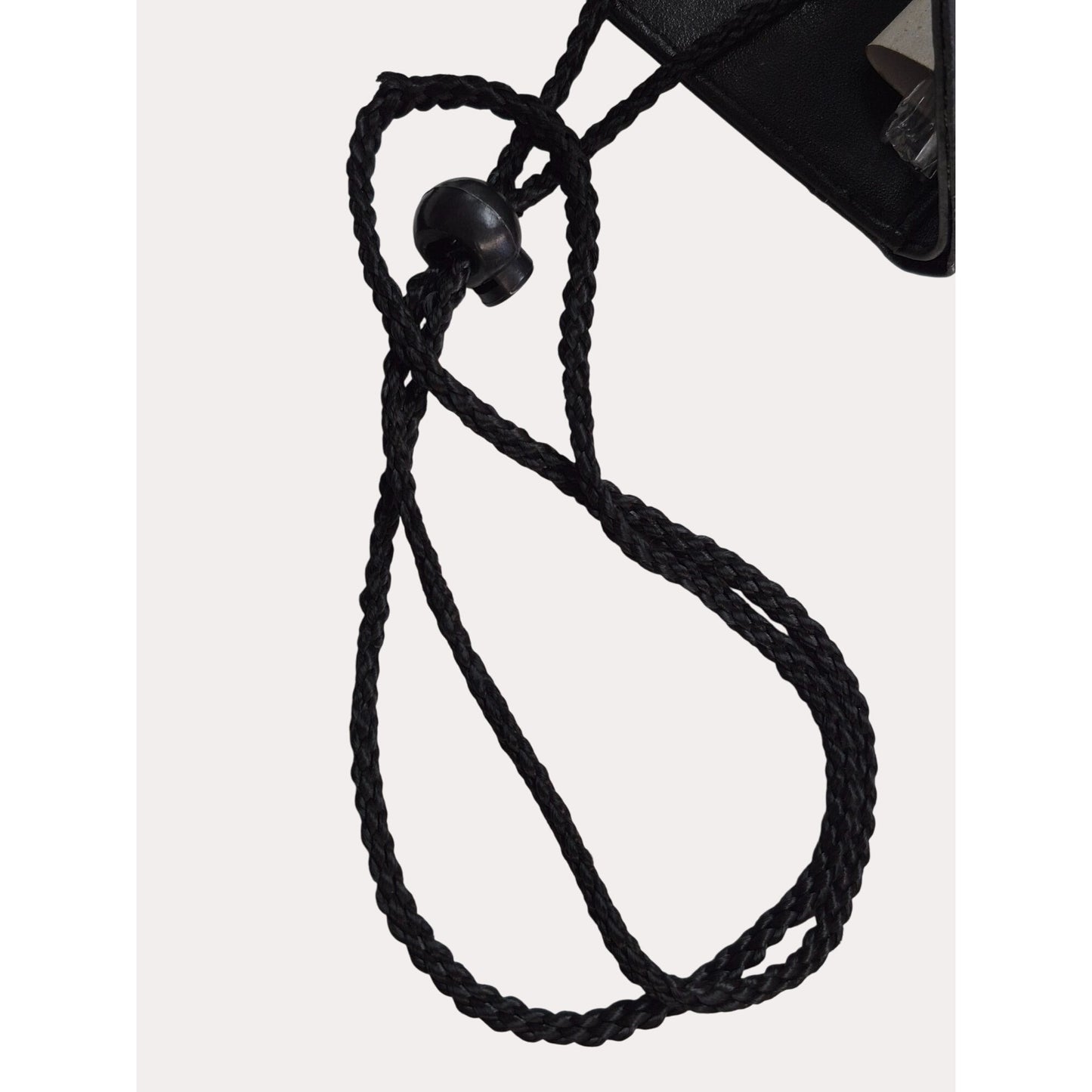 Buxton Crossbody Wallet Genuine LEATHER Organizer Clutch Credit Card Black Trifold