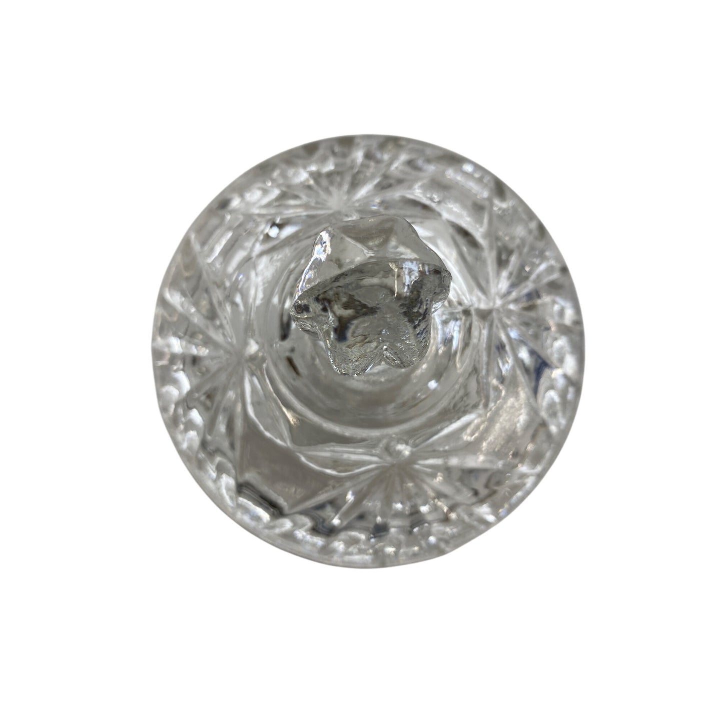 Vintage Starburst Candy Dish With Lid