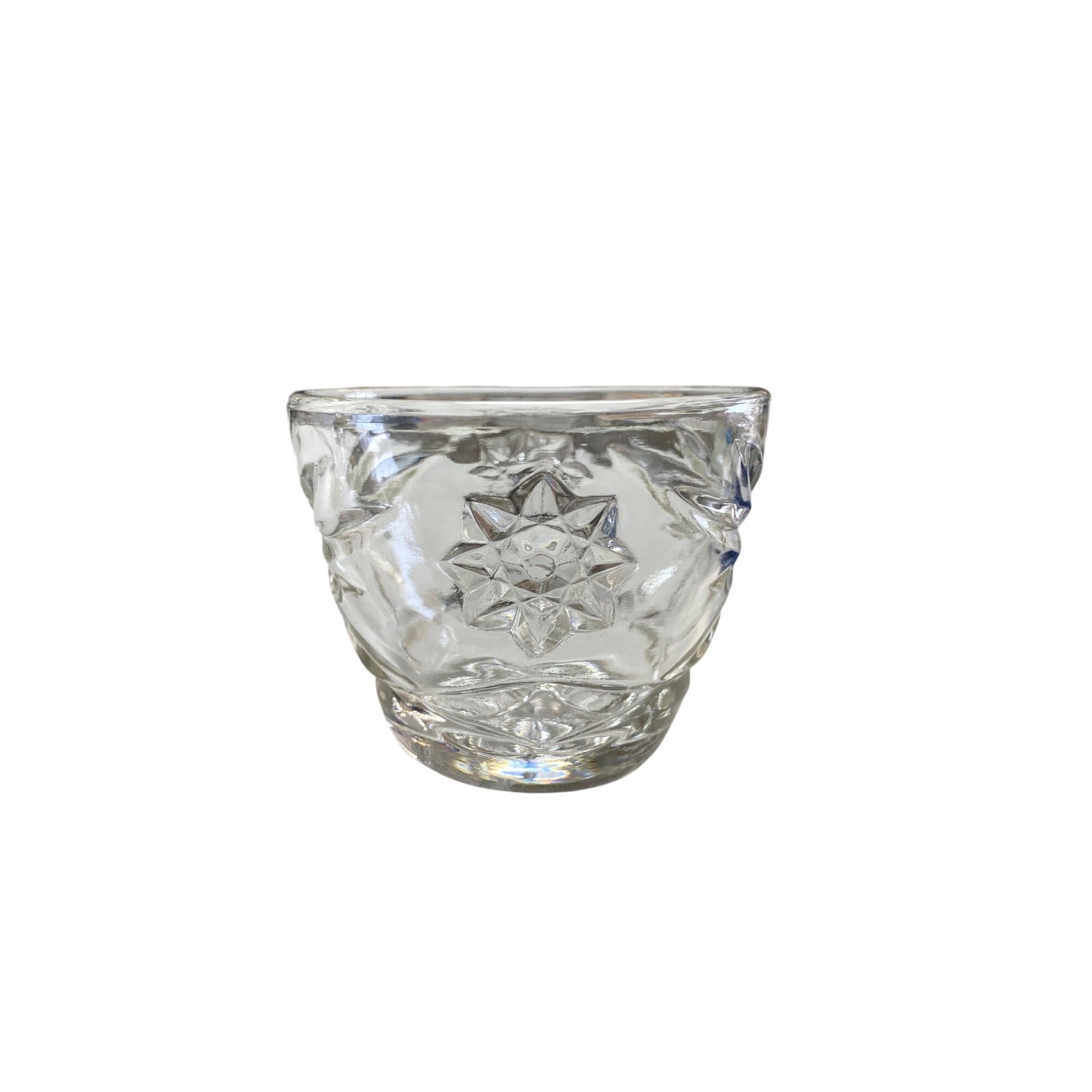 Vintage Starburst Candy Dish With Lid