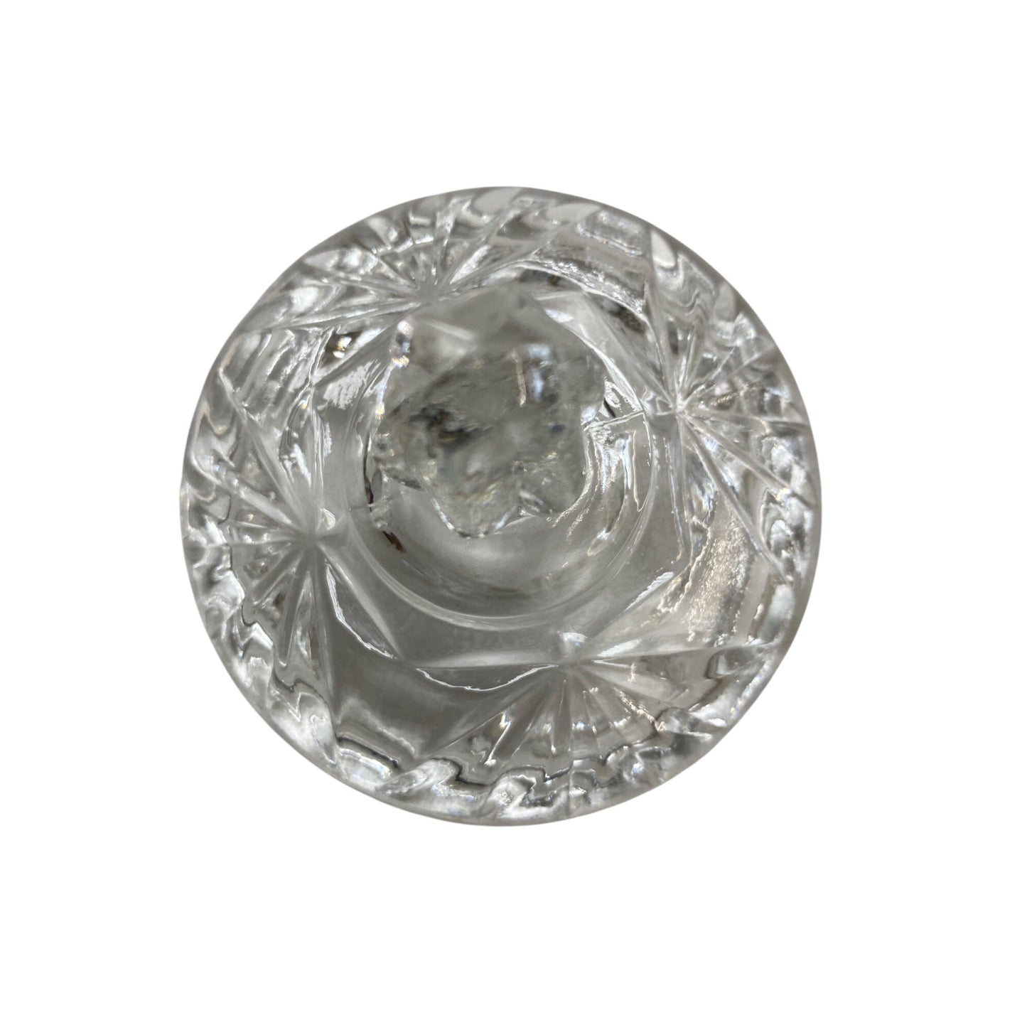 Vintage Starburst Candy Dish With Lid