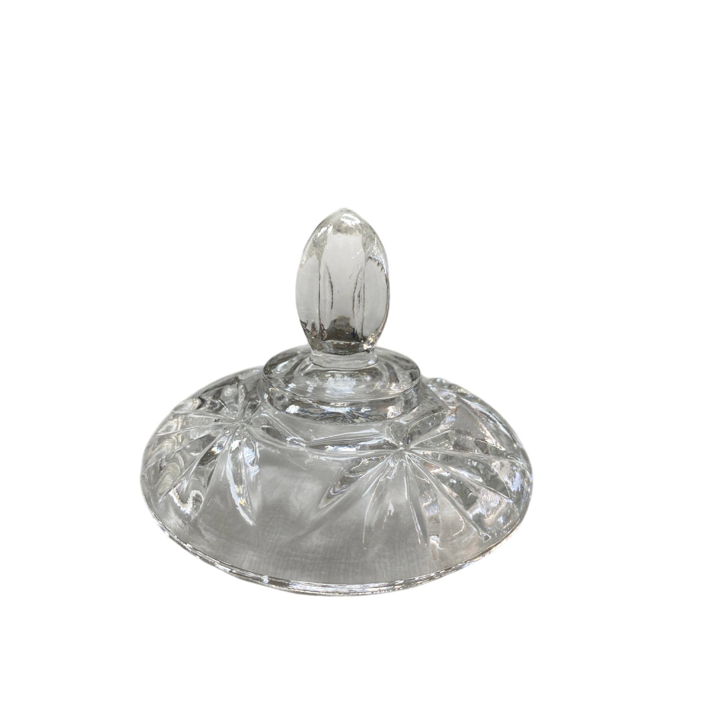 Vintage Starburst Candy Dish With Lid