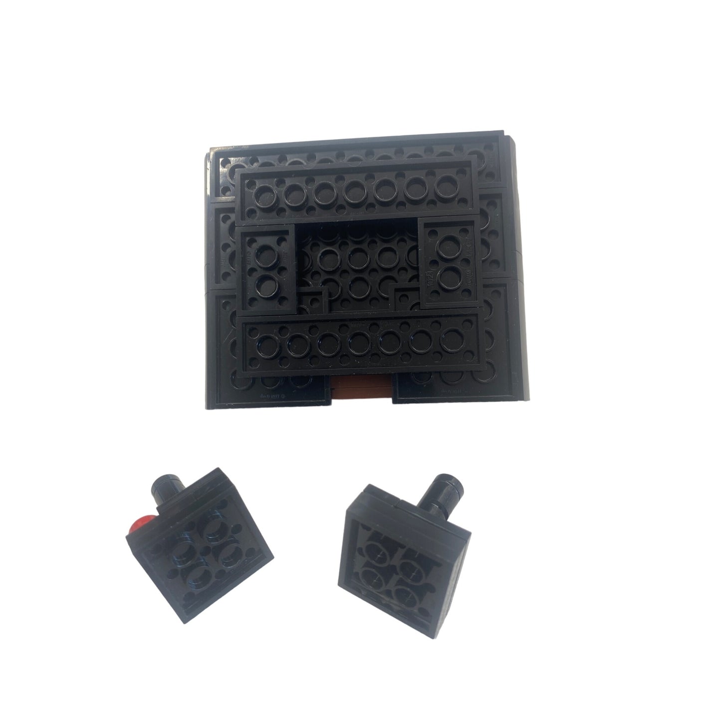 Miniature Retro Game Console Block Set With Joysticks - Froggy & Combat Lego