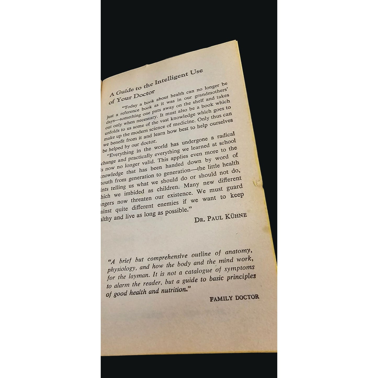 Home Medical Encyclopedia Revised & Expanded By Dr. Paul Kühne Paperback Book 1960