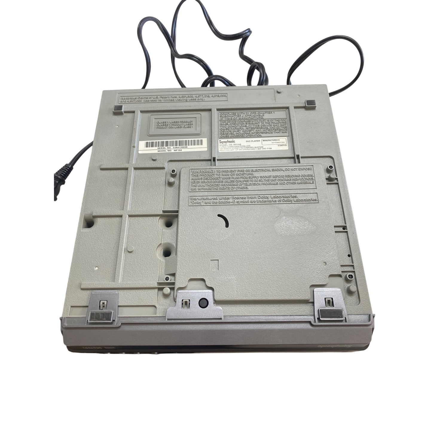 Symphonic DVD/CD Player With Dolby Digital