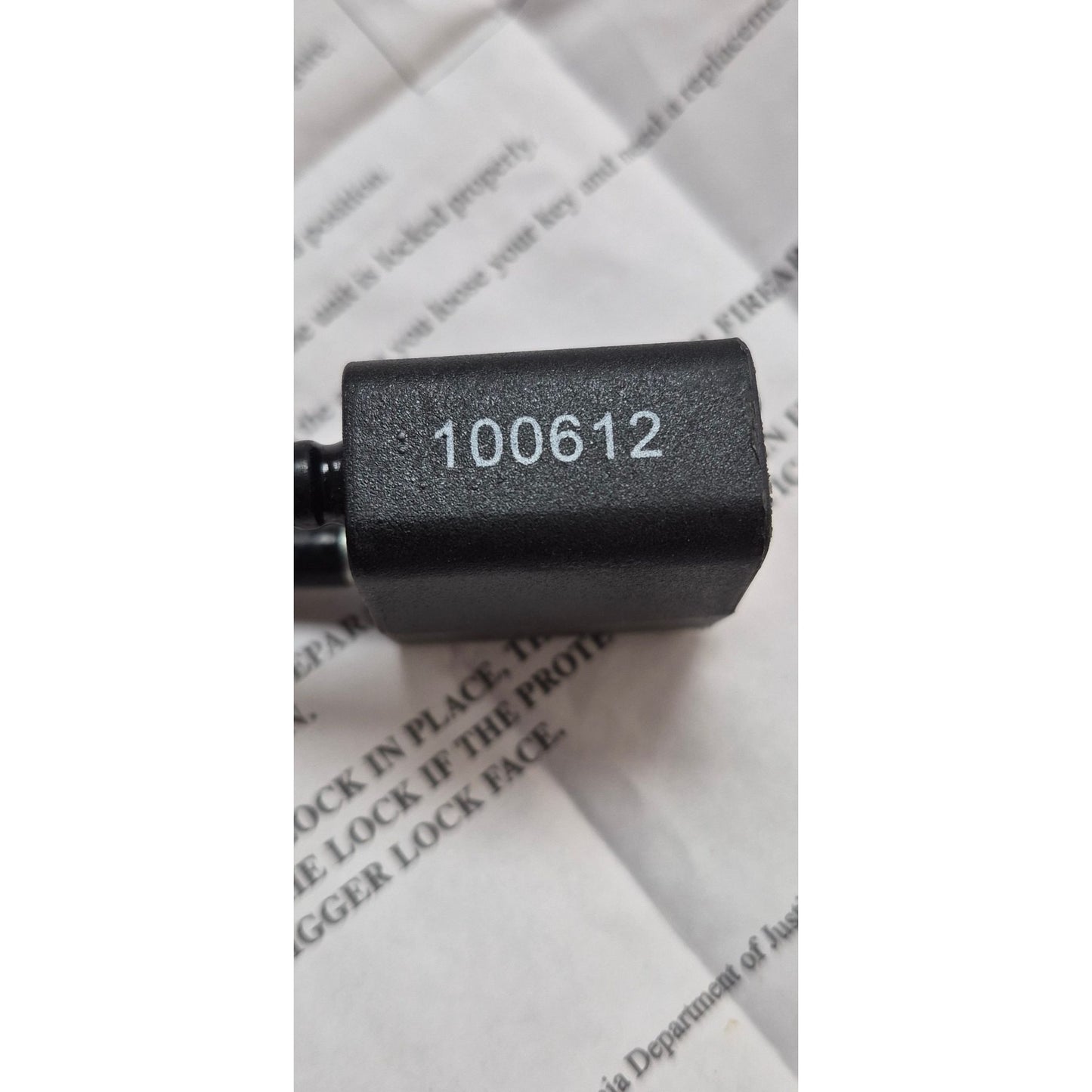 Regal R15LC1 Gun Safety Cable Lock With Keys