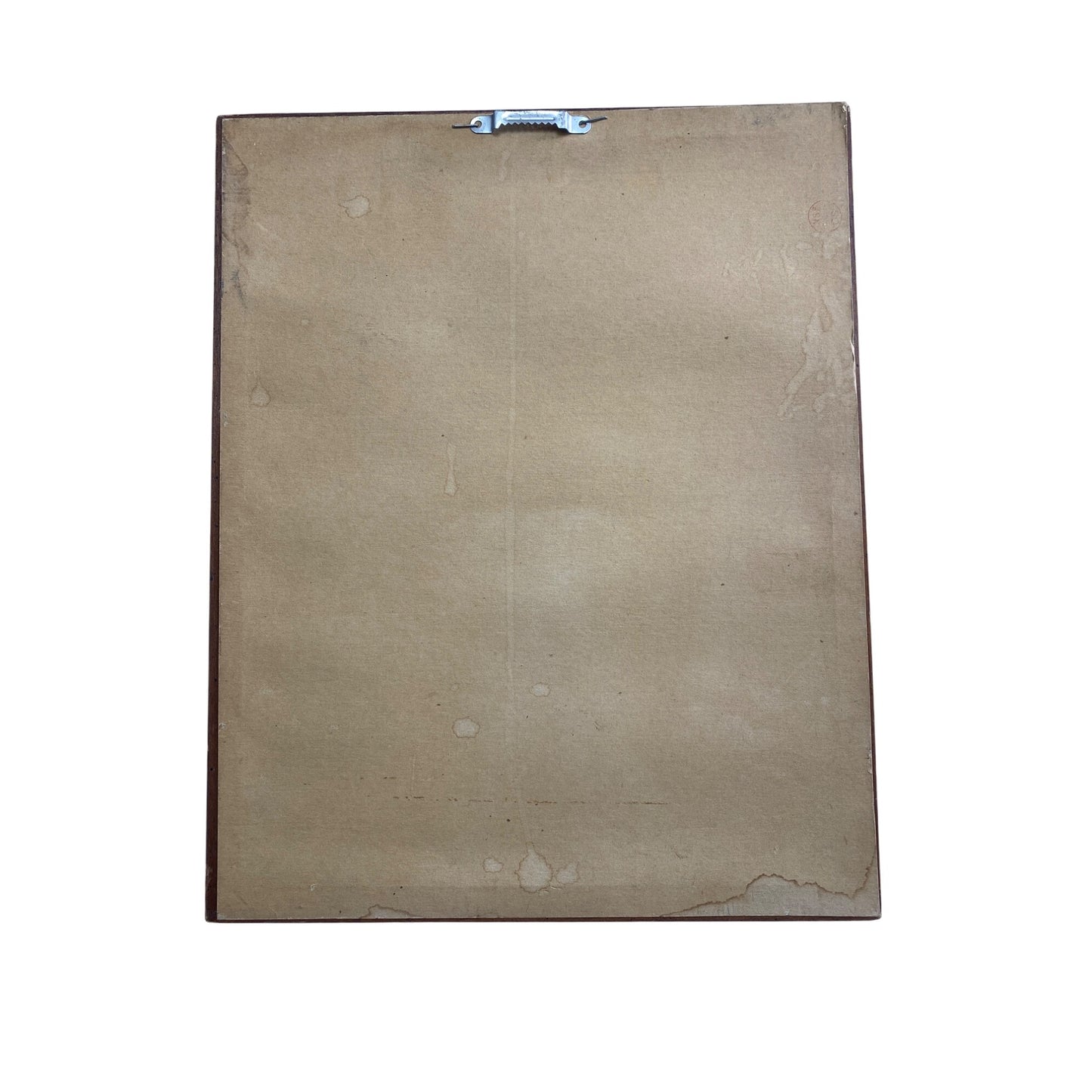 Vintage William J. Whiteside Birds on Dogwood Framed Art 1960's Print Gold Foil Wood Frame