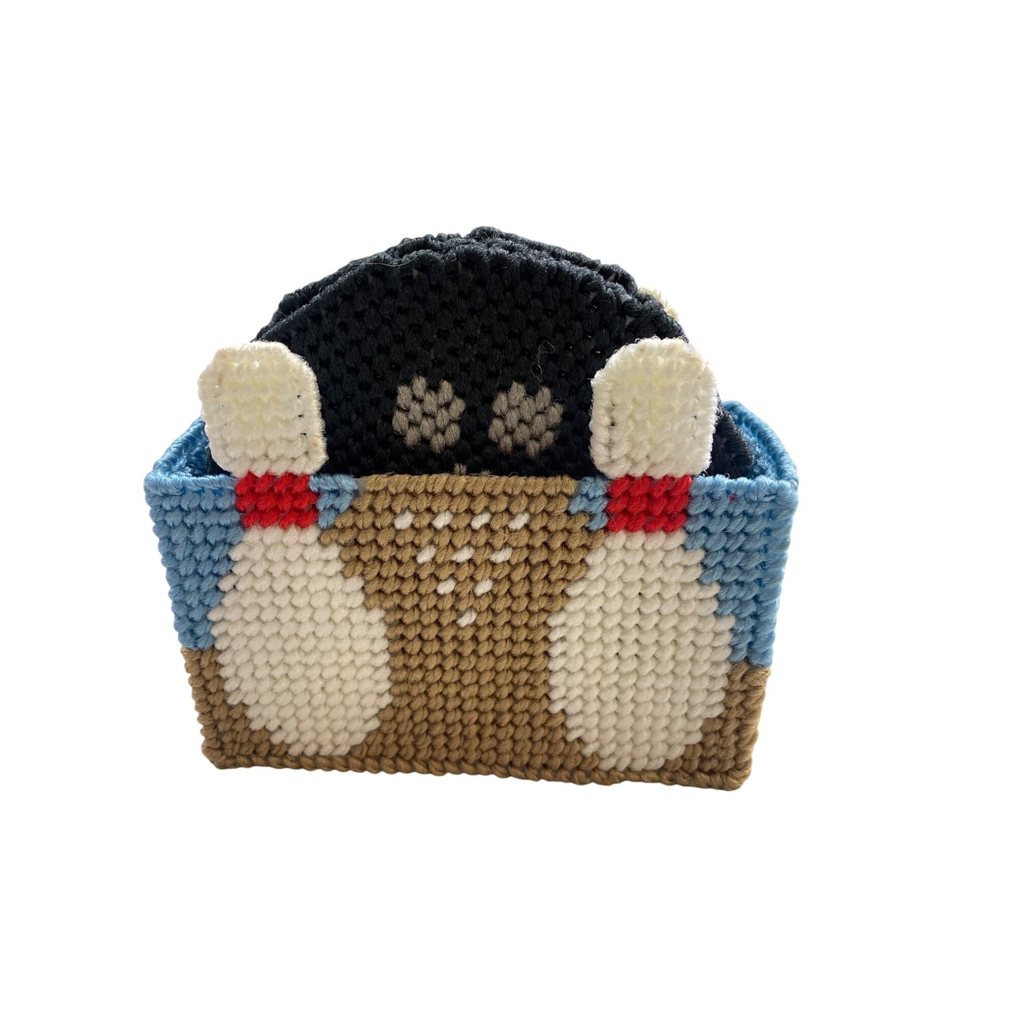 Bowling-Themed Handmade Coaster Set