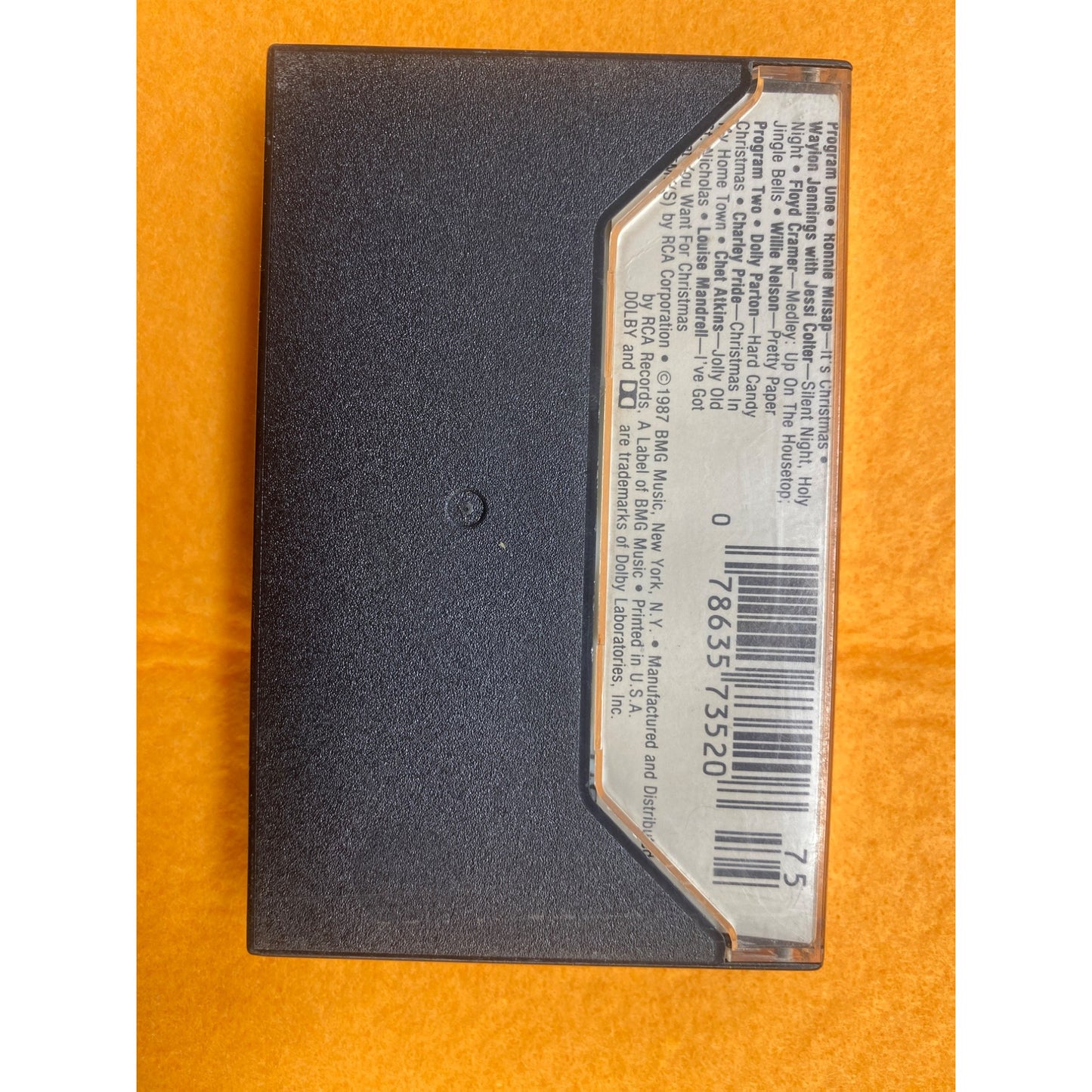 Set Of 3 RCA Christmas Themed Cassette Tapes