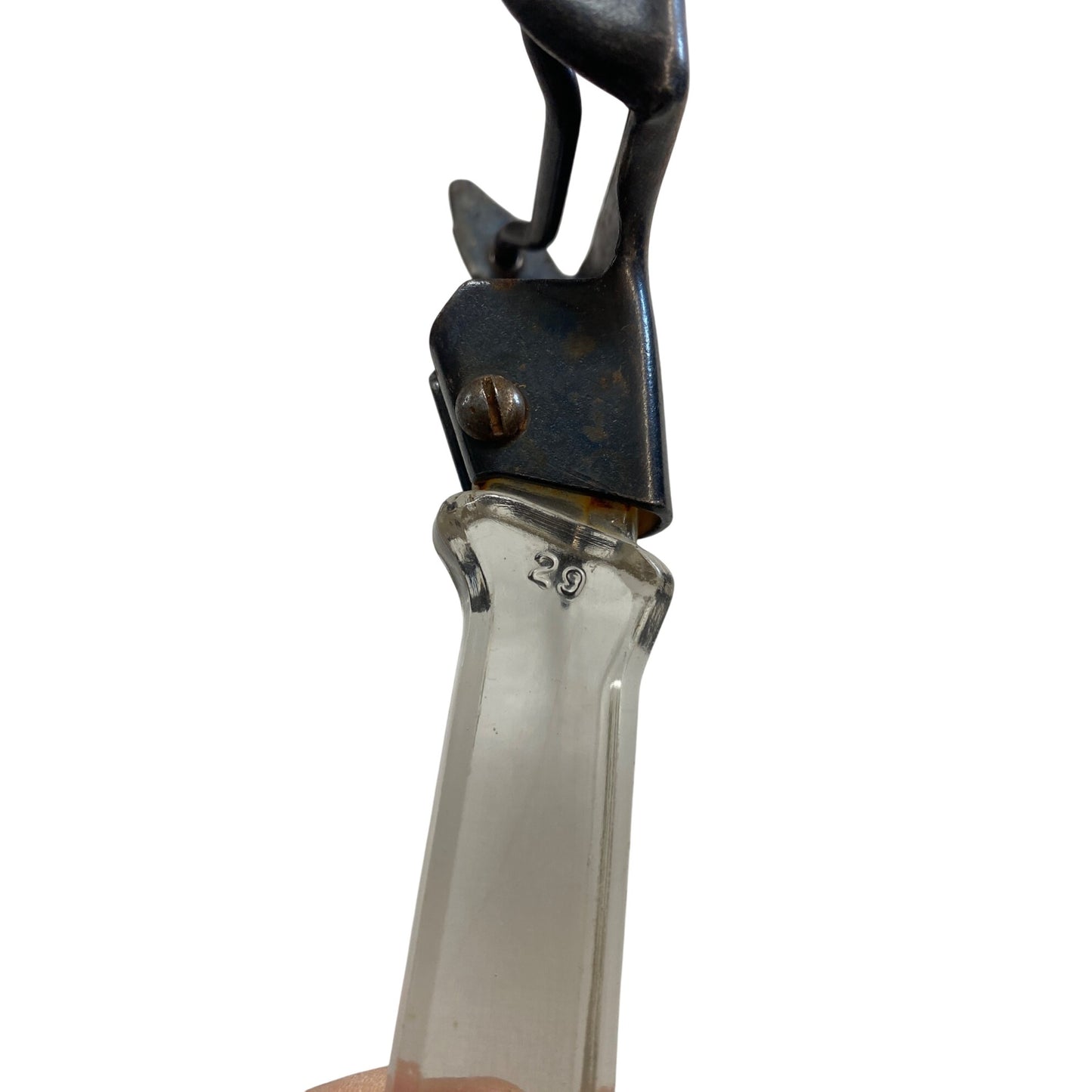 Vintage Glass Handle Pan Holder