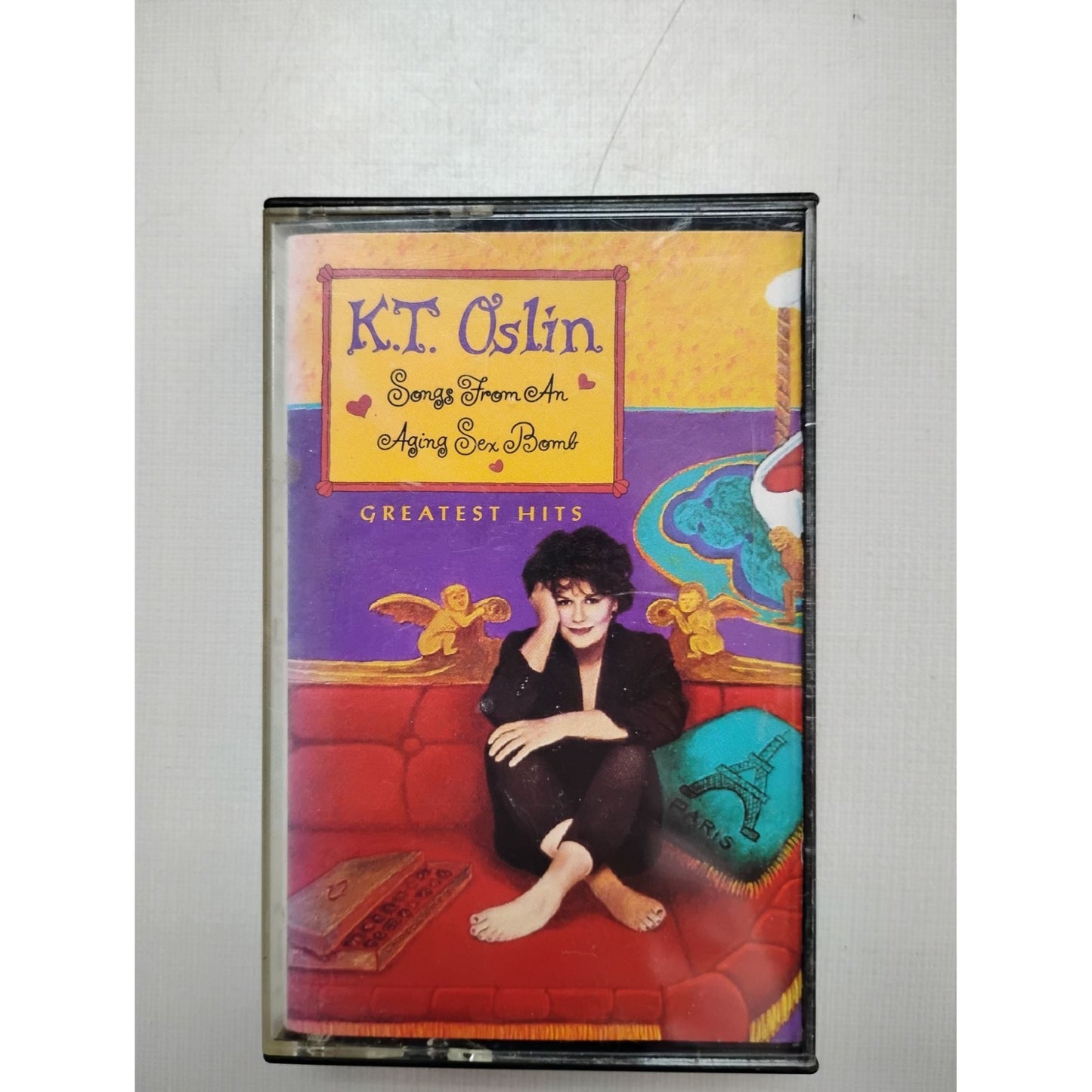 Cassette Tapes Lot 3 K.T. Oslin Greatest Hits Cassette & Jerry Lee Lewis Country Music Vol. 1 & Red Sovine Teddy Bear