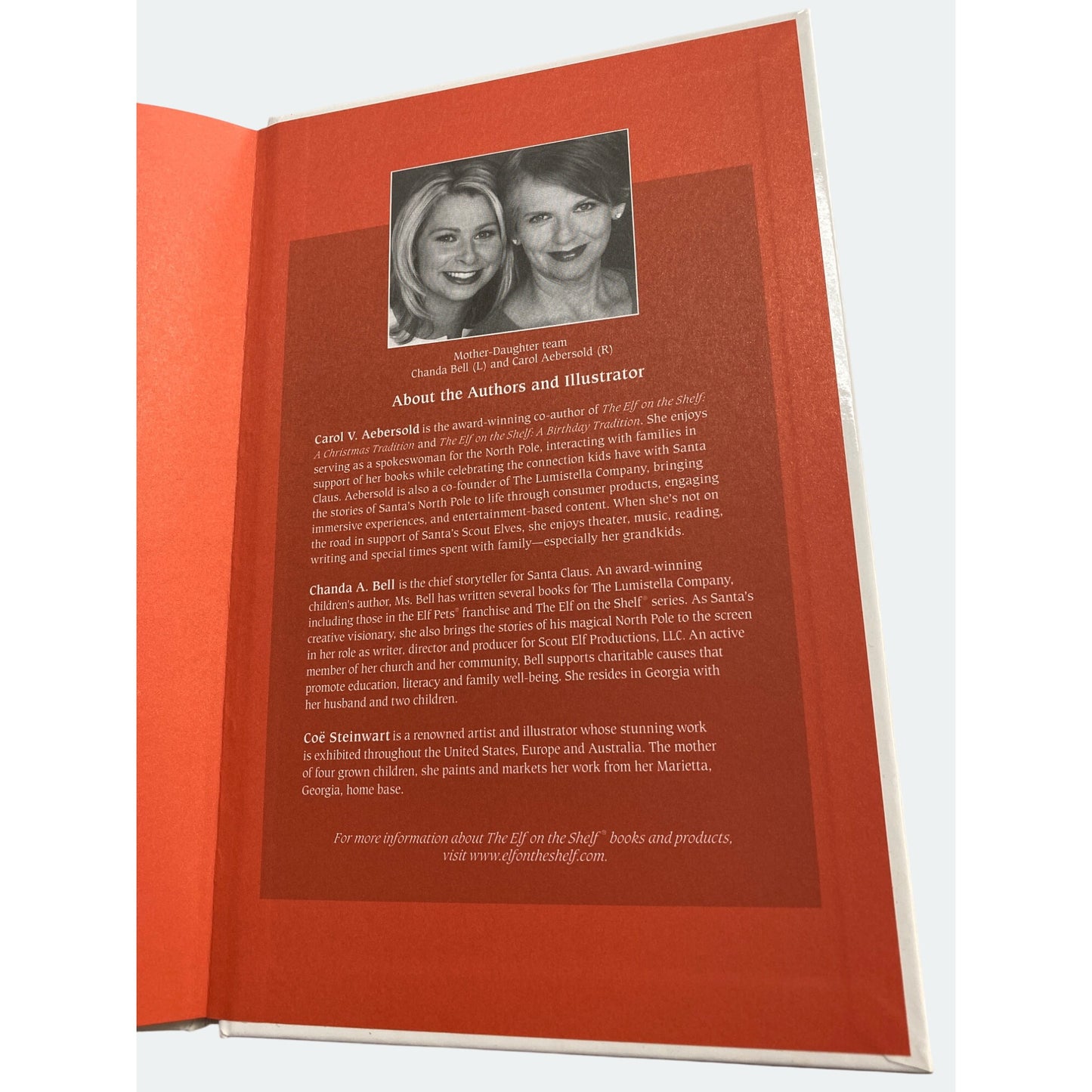 The Elf On The Shelf Hardcover Book By Carol Aebersold & Chanda Bell Illustrated By Coe Steinwart