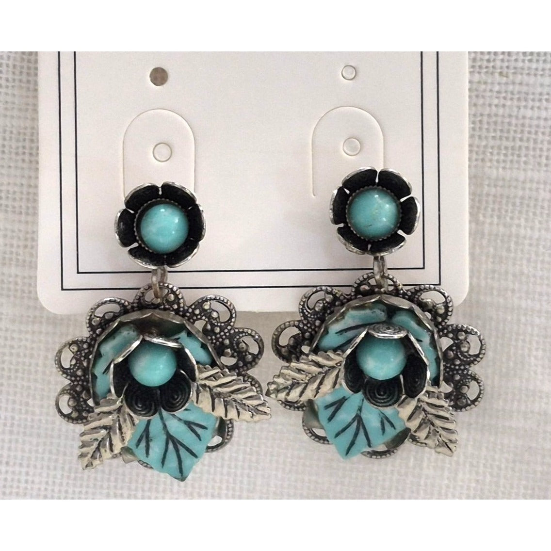 Vintage Screw Back Filigree Earrings