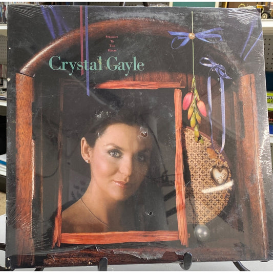 Crystal Gayle "Straight To The Heart" Vinyl LP In Shrink Wrap