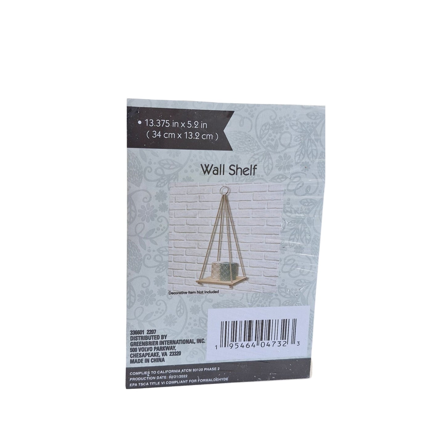 Hanging Macrame Wall Shelf Kits  - SET 2