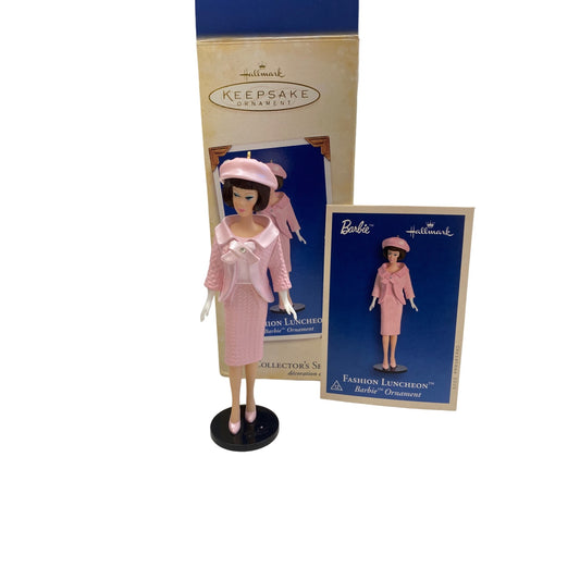 Hallmark Keepsake Fashion Luncheon Barbie Ornament