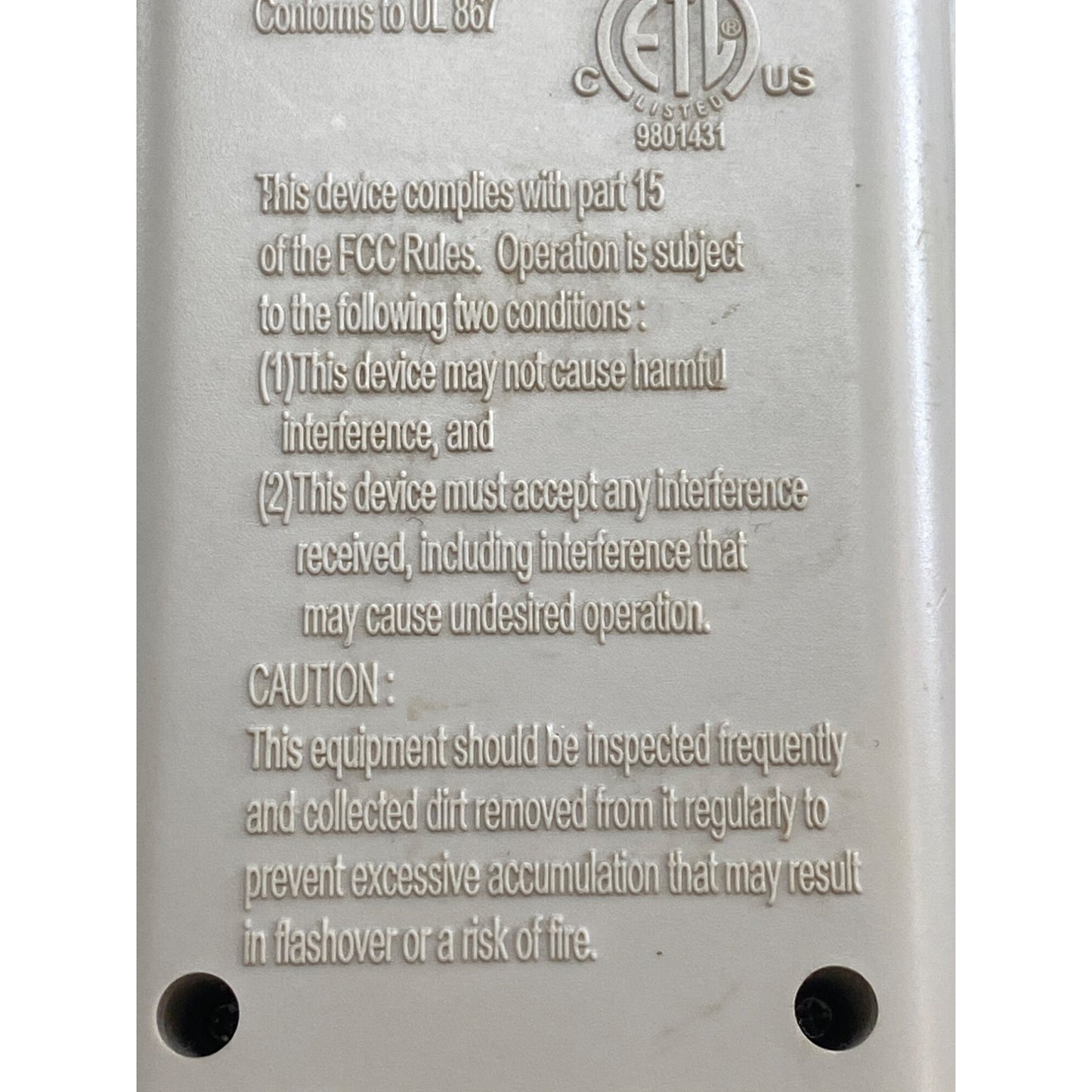 Sharper Image Ionic Breeze Air Cleaner Model SI627