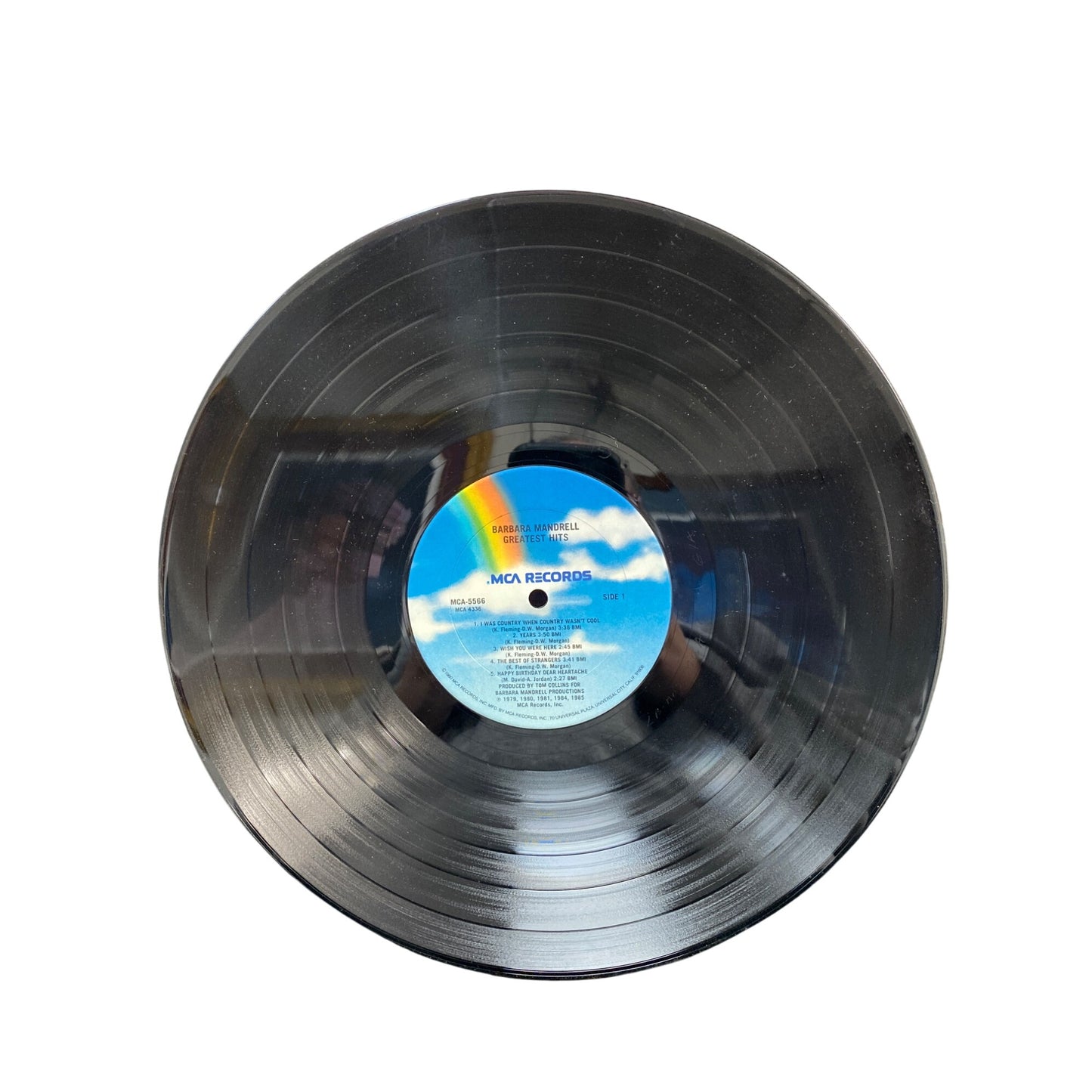 Barbara Mandrell Greatest Hits Vinyl Record Album MCA Records 1985 Country Music Collectible