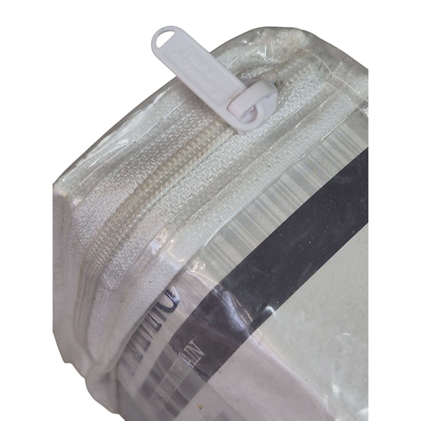 70" x 72" 100% Cotton Blue/White